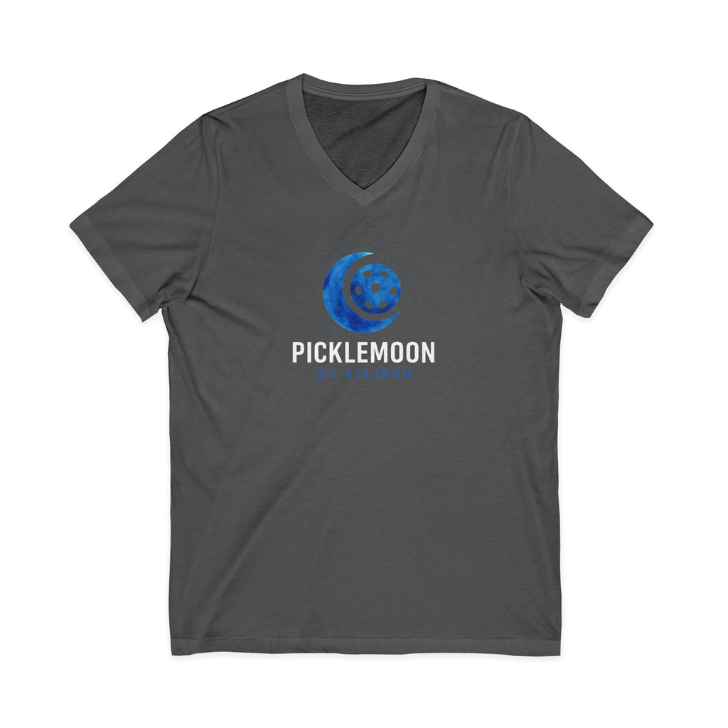 Picklemoon SWAG. Unisex, V-Neck, Short Sleeve, Graphic T-Shirt. Picklemoon by Allison.
