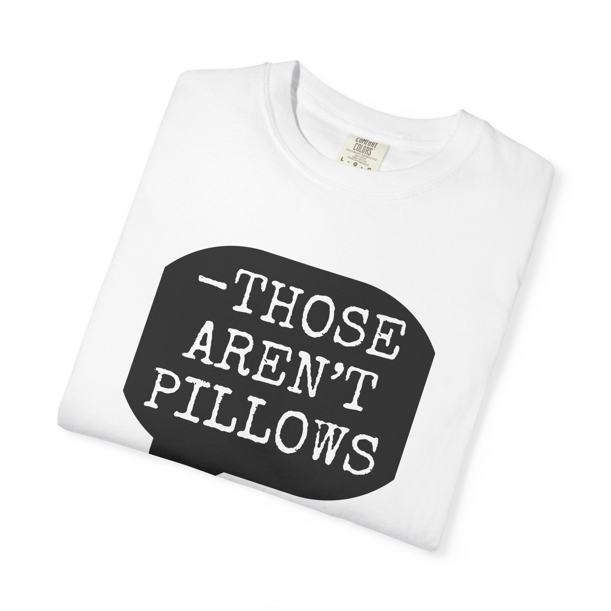 Holiday Moon. Unisex, Crew Neck, Short Sleeve, Graphic T-Shirt. Those Aren't Pillows.