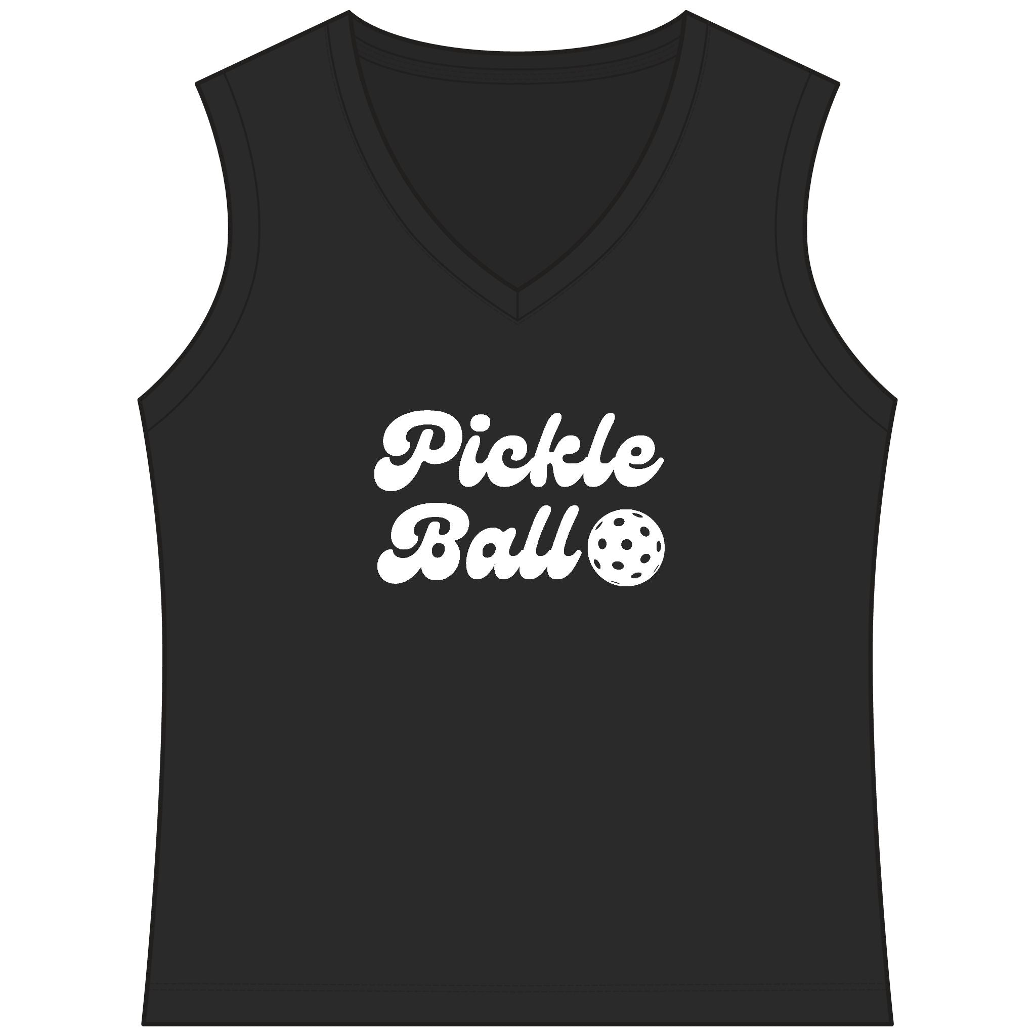 A New Pickleball Dryfit. Ladies Athletic Tank – Lightweight Pickleball Performance Top | Sleeveless Activewear
