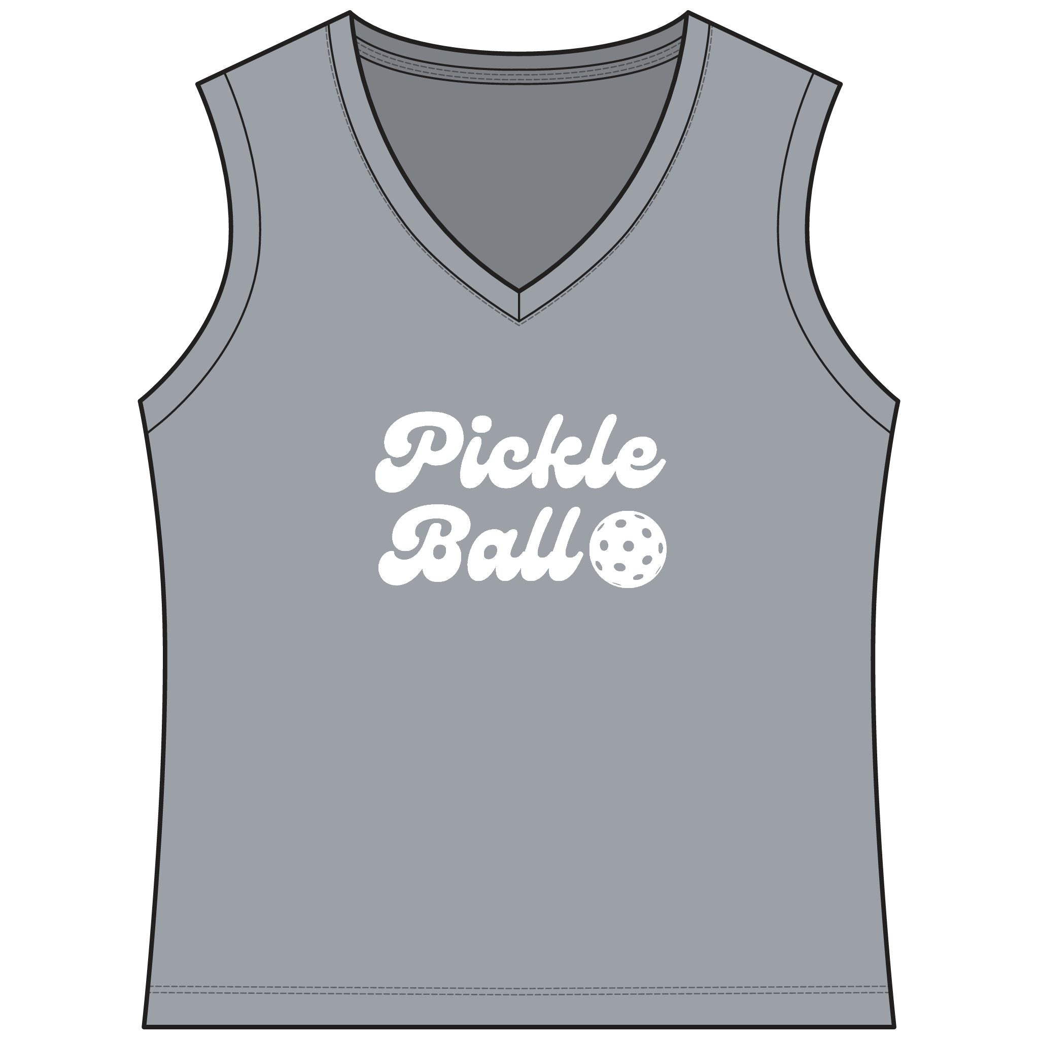 A new Pickleball Dryfit. Women’s Athletic Tank – Lightweight Pickleball Performance Top | Sleeveless Activewear. Pickleball. Available in 4 Colors.