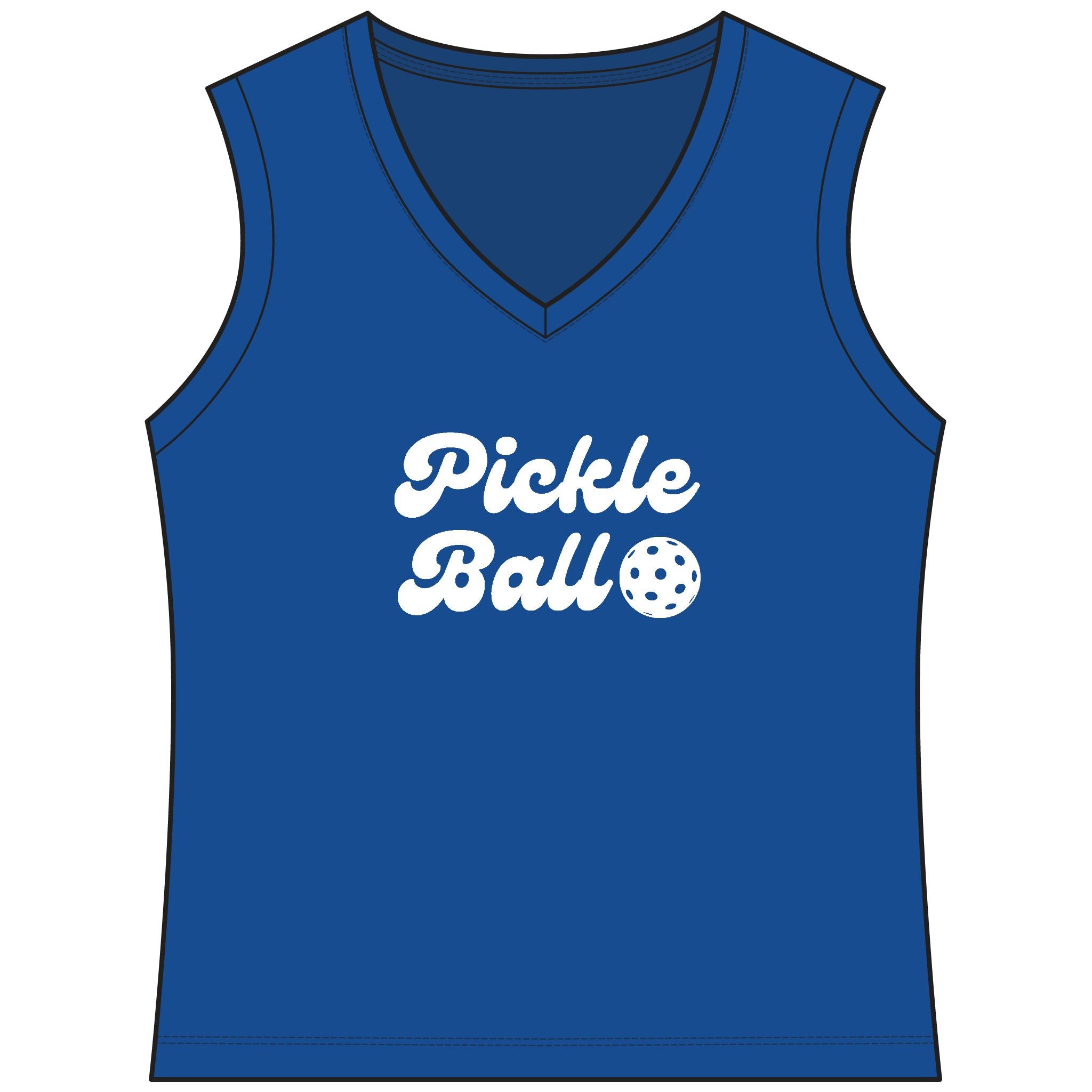 A new Pickleball Dryfit. Women’s Athletic Tank – Lightweight Pickleball Performance Top | Sleeveless Activewear. Pickleball. Available in 4 Colors.