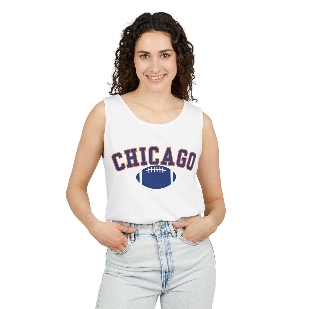 Sporty Soul. Unisex, Lightweight, Cotton, Graphic Tank. Chicago.