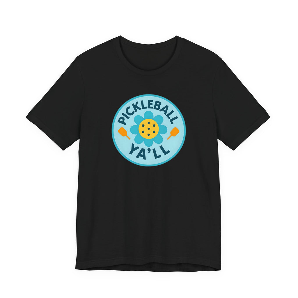 Pickleball. Unisex, Crew Neck, Short Sleeve, Graphic T-Shirt. Pickleball Y'all.