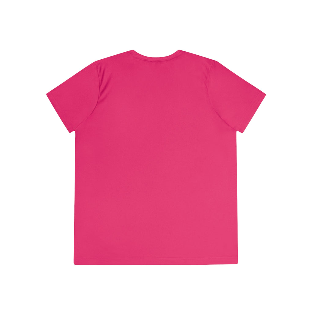 A New Pickleball Dryfit. Ladies, short sleeve, crew neck, moisture wicking fabric, graphic tee. Introverted But Will Talk About Pickleball.
