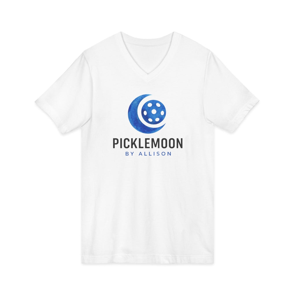Picklemoon SWAG. Unisex, V-Neck, Short Sleeve, Graphic T-Shirt. Picklemoon by Allison.