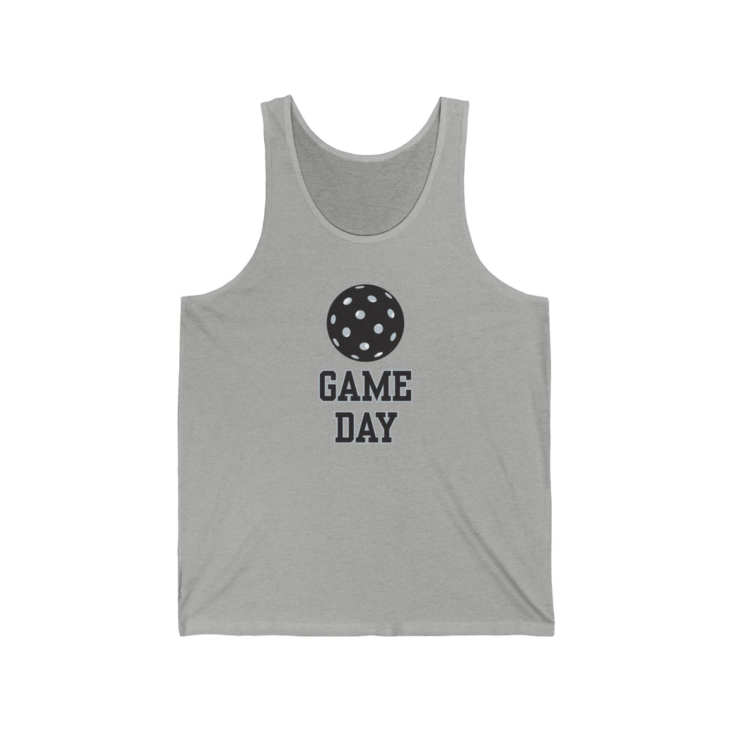 Pickleball. Unisex Jersey Tank.  Game Day.