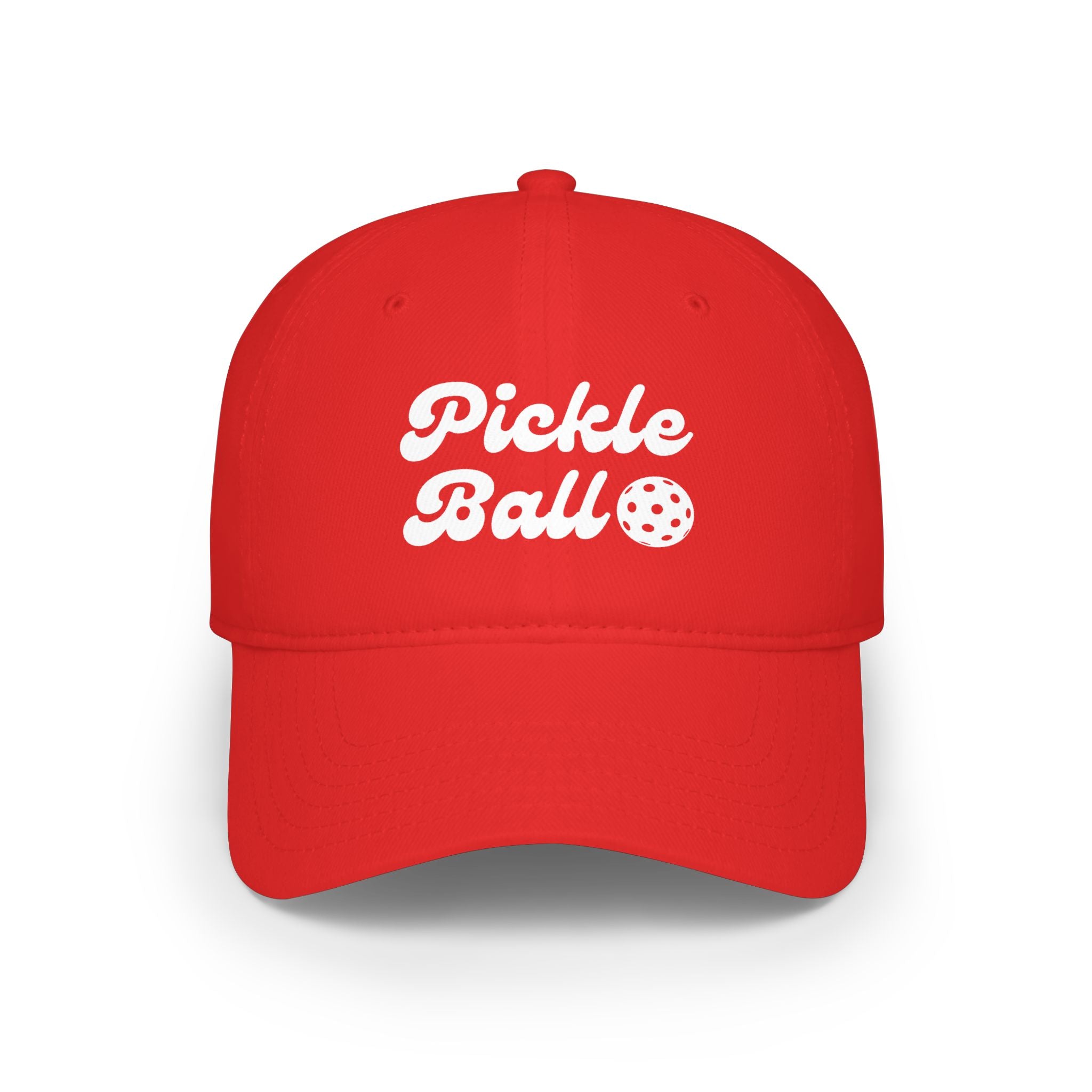 Pickleball. Low Profile Baseball Cap. Pickleball. 6 Colors to Choose From.