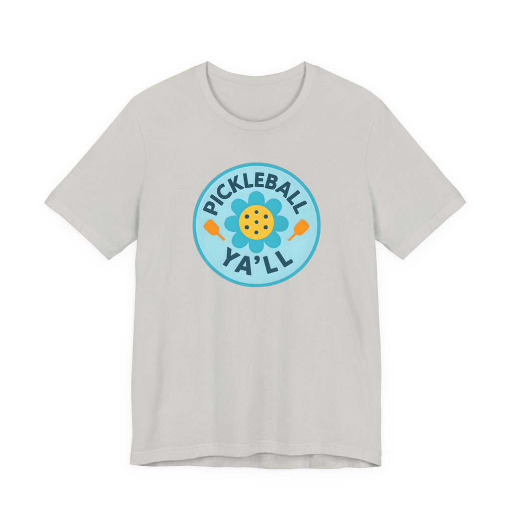 Pickleball. Unisex, Crew Neck, Short Sleeve, Graphic T-Shirt. Pickleball Y'all.