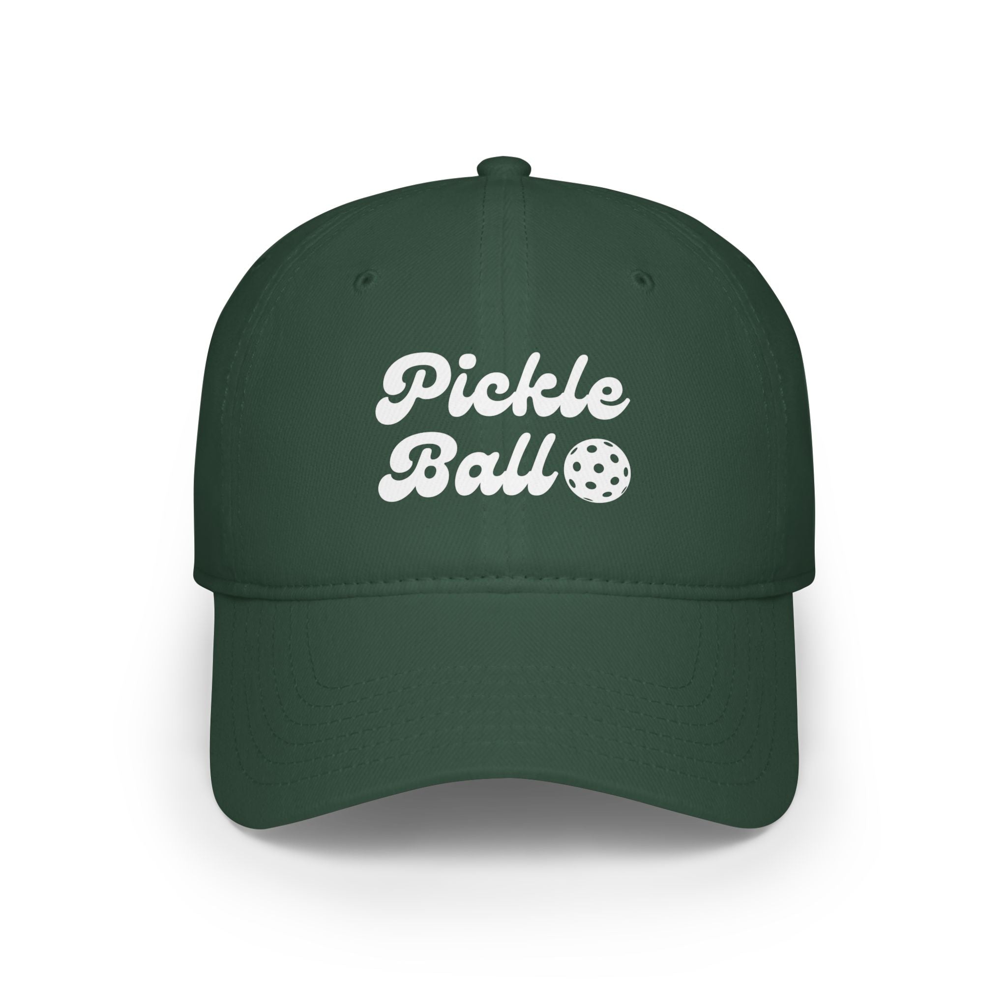 Pickleball. Low Profile Baseball Cap. Pickleball.