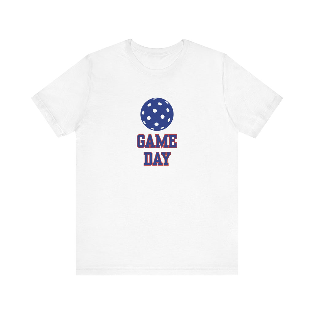 Pickleball. Unisex, Crew Neck, Short Sleeve, Graphic T-Shirt. Game Day.