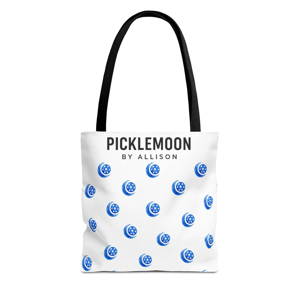 Picklemoon Pattern Tote Bag — Blue Moon Logo All-Over Print Tote