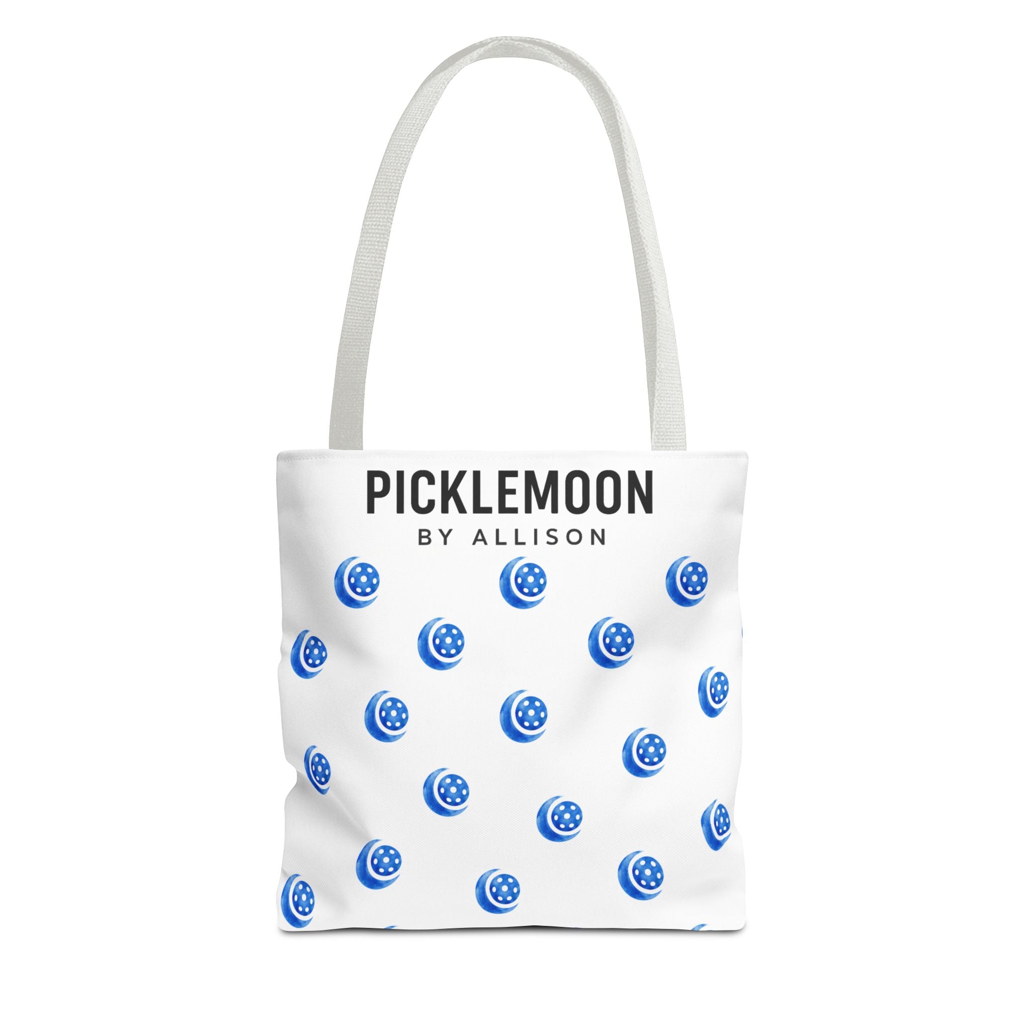 Picklemoon Pattern Tote Bag — Blue Moon Logo All-Over Print Tote