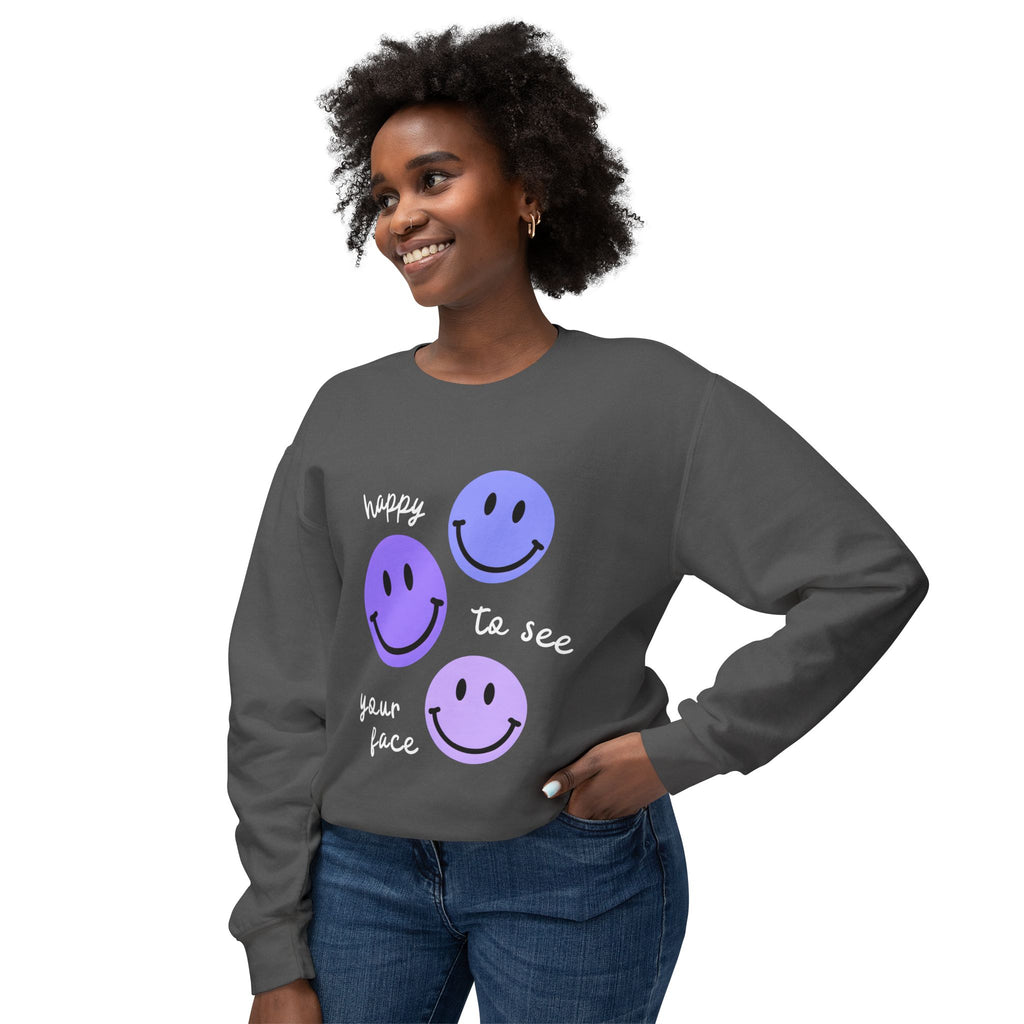 Teacher Magic. Unisex, Crew Neck, Lightweight Sweatshirt. Happy Face.