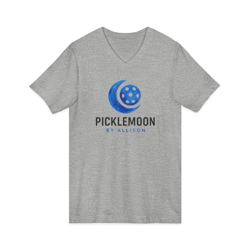 Picklemoon SWAG. Unisex, V-Neck, Short Sleeve, Graphic T-Shirt. Picklemoon by Allison.