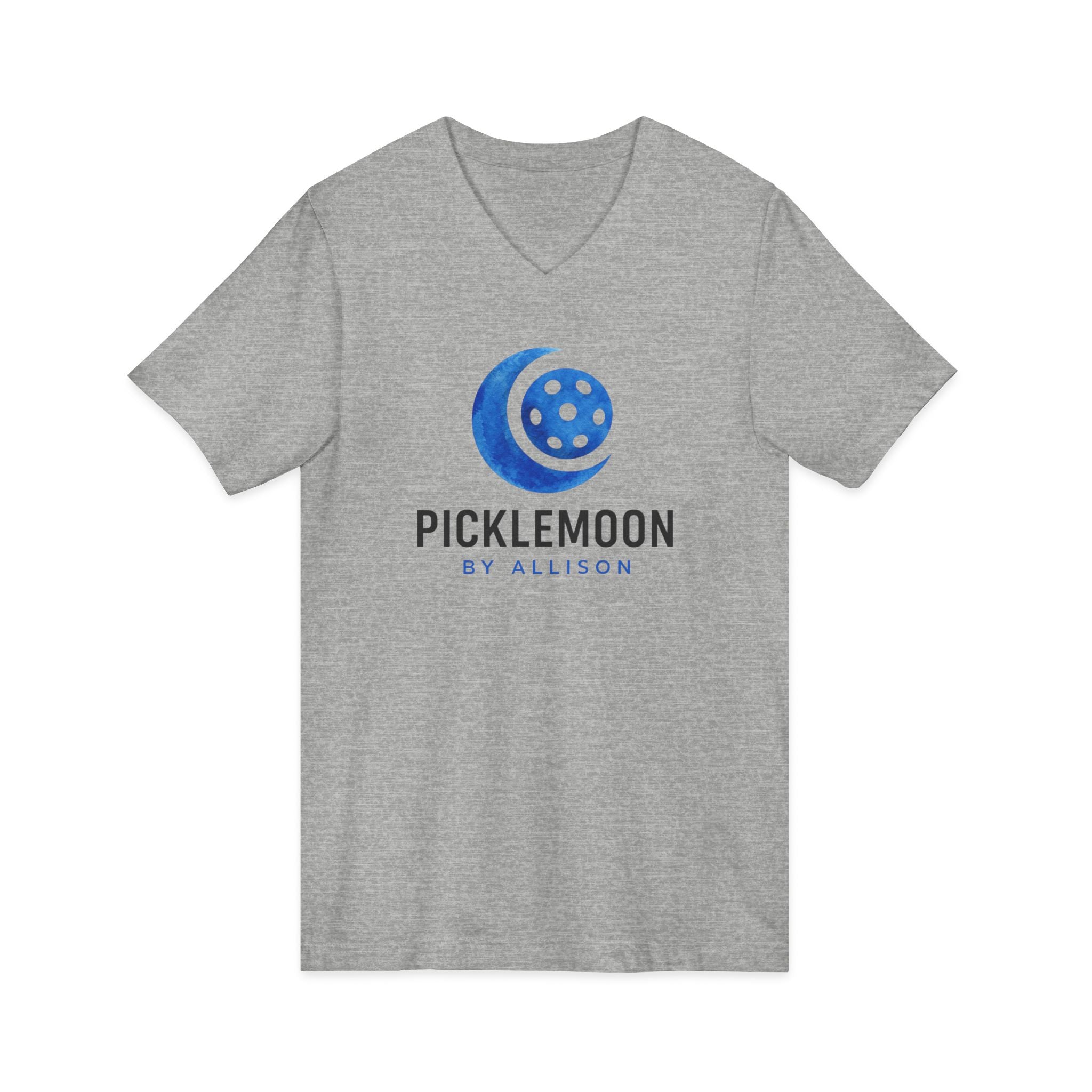 Picklemoon SWAG. Unisex, V-Neck, Short Sleeve, Graphic T-Shirt. Picklemoon by Allison.