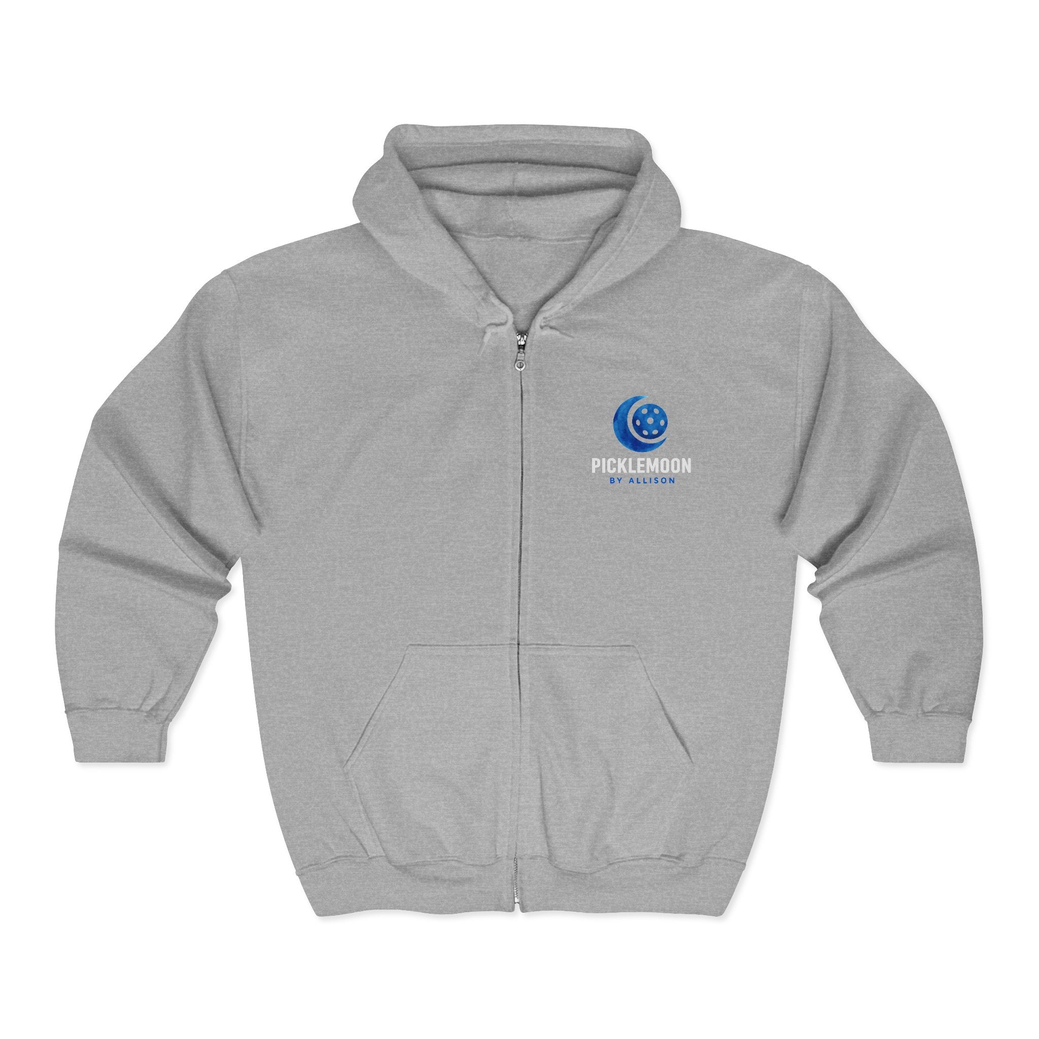 Picklemoon SWAG. Unisex Heavy Blend Full Zip Hooded Sweatshirt. Picklemoon by Allison