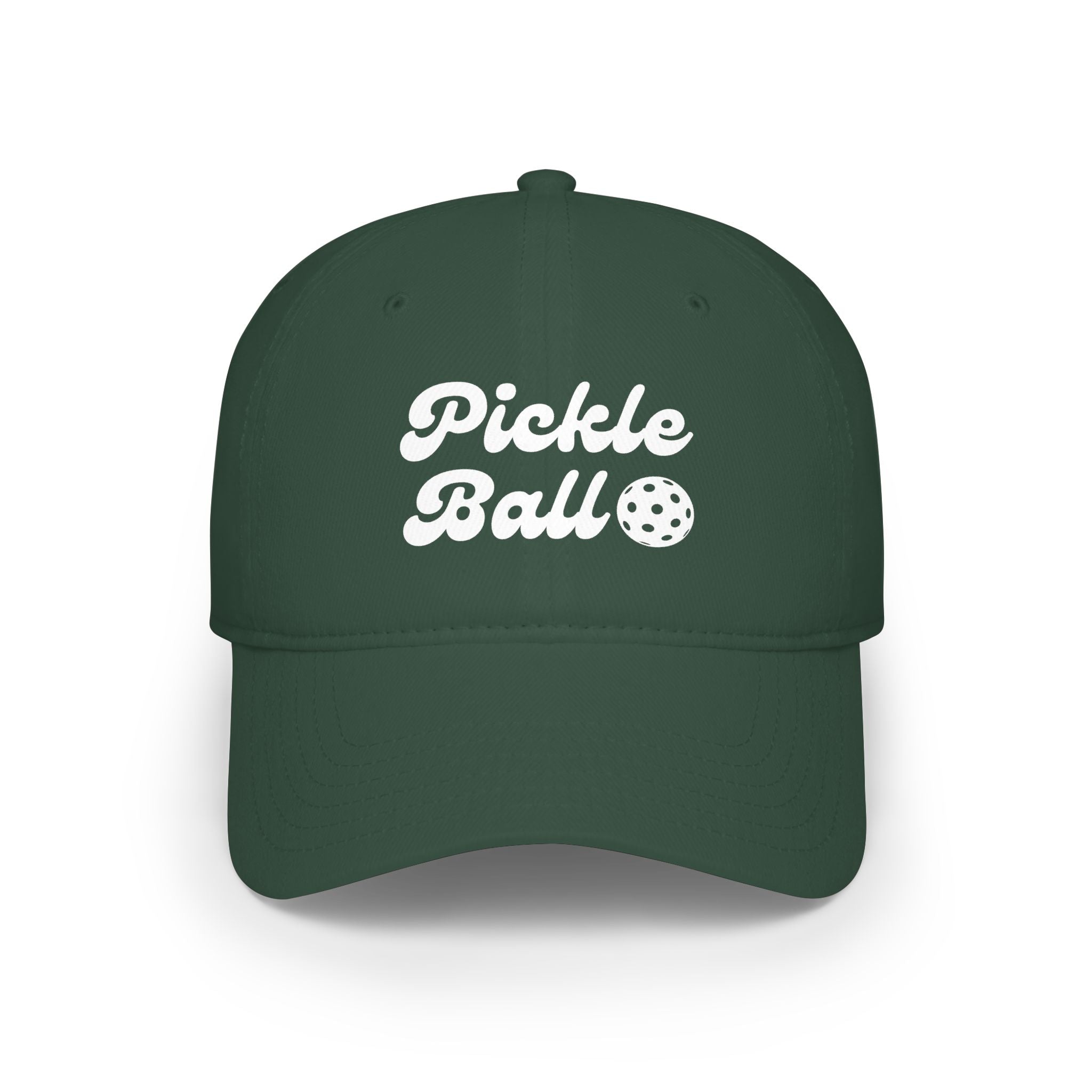 Pickleball. Low Profile Baseball Cap. Pickleball. 6 Colors to Choose From.
