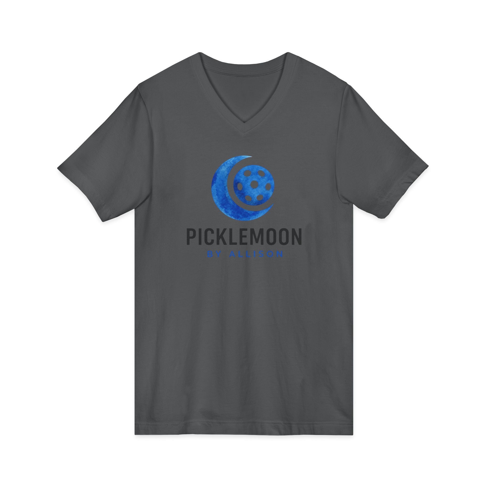 Picklemoon SWAG. Unisex, V-Neck, Short Sleeve, Graphic T-Shirt. Picklemoon by Allison.