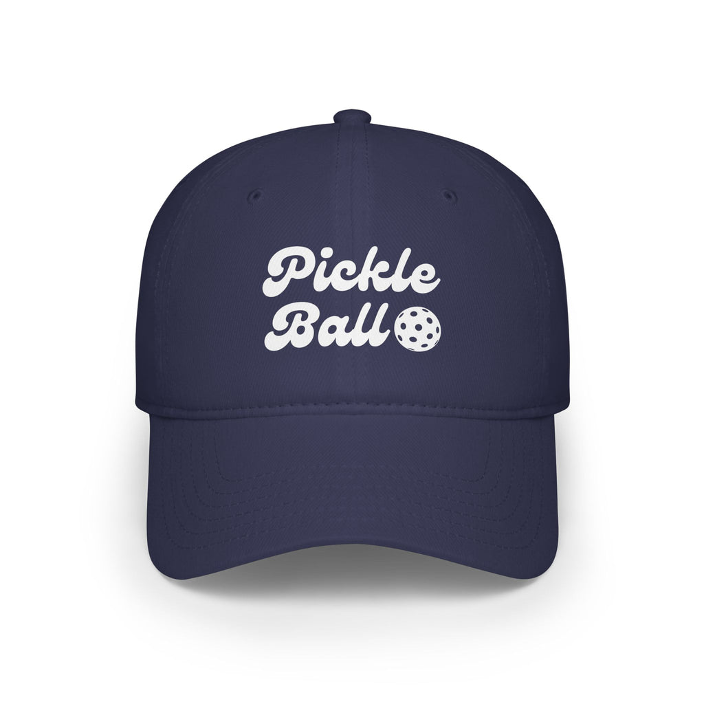 Pickleball. Low Profile Baseball Cap. Pickleball.