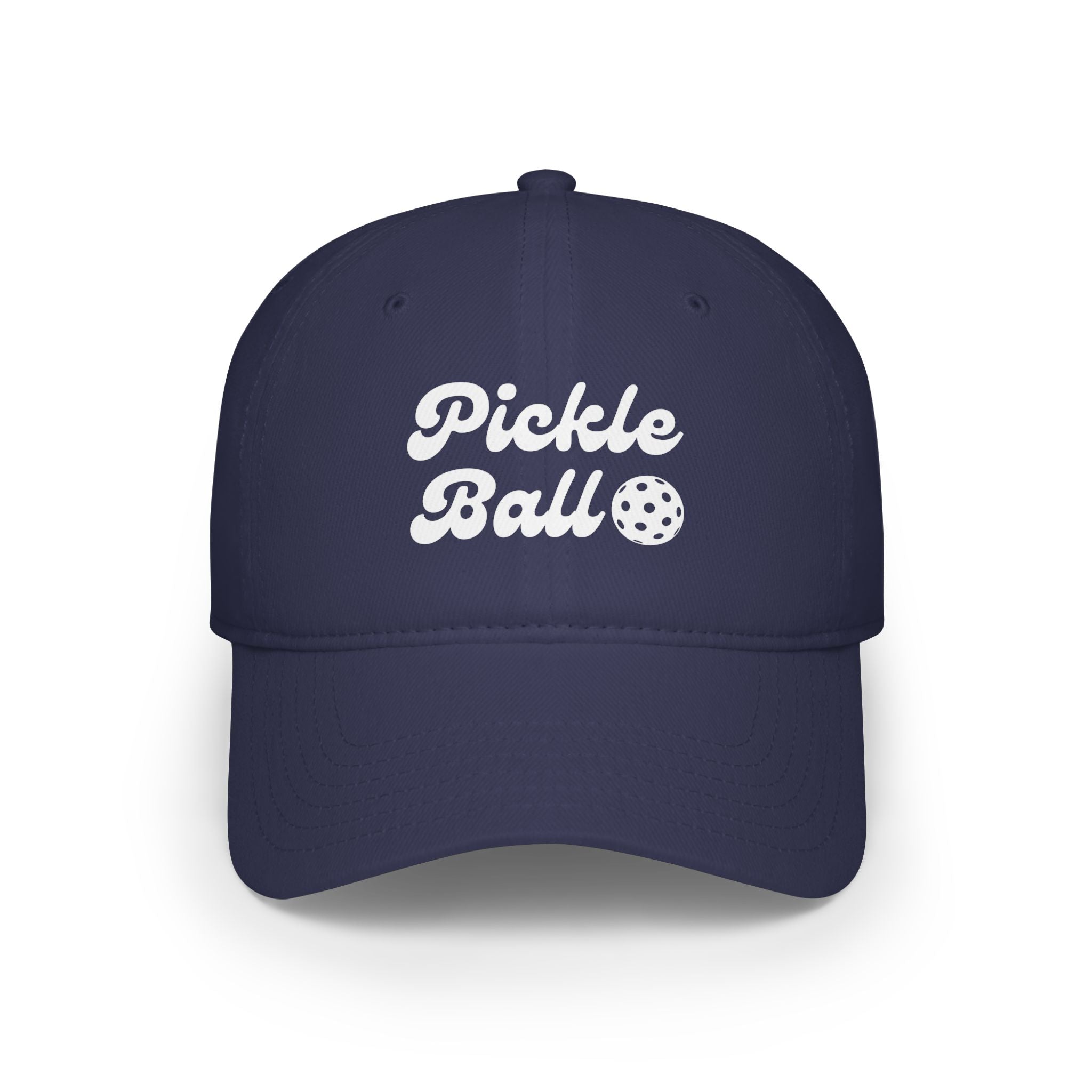Pickleball. Low Profile Baseball Cap. Pickleball.