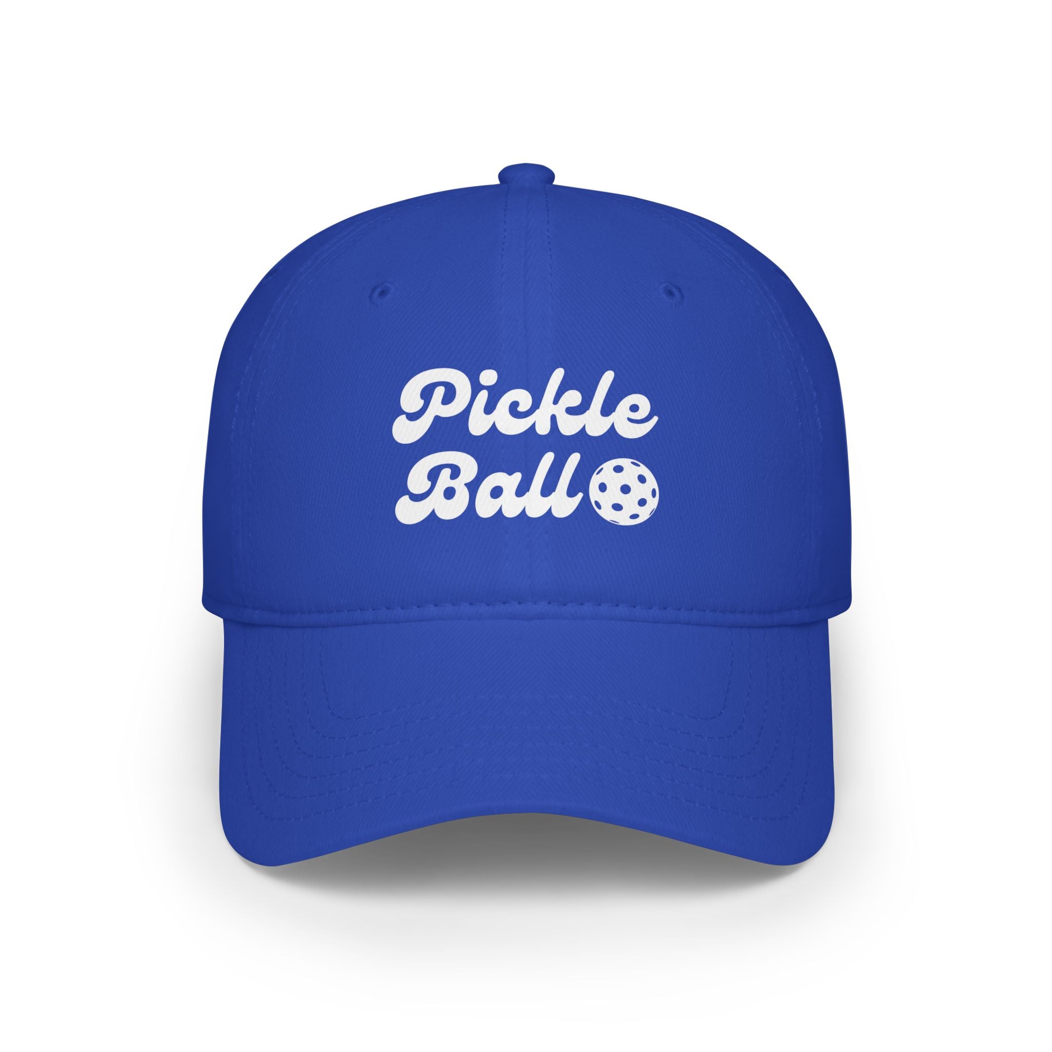 Pickleball. Low Profile Baseball Cap. Pickleball.