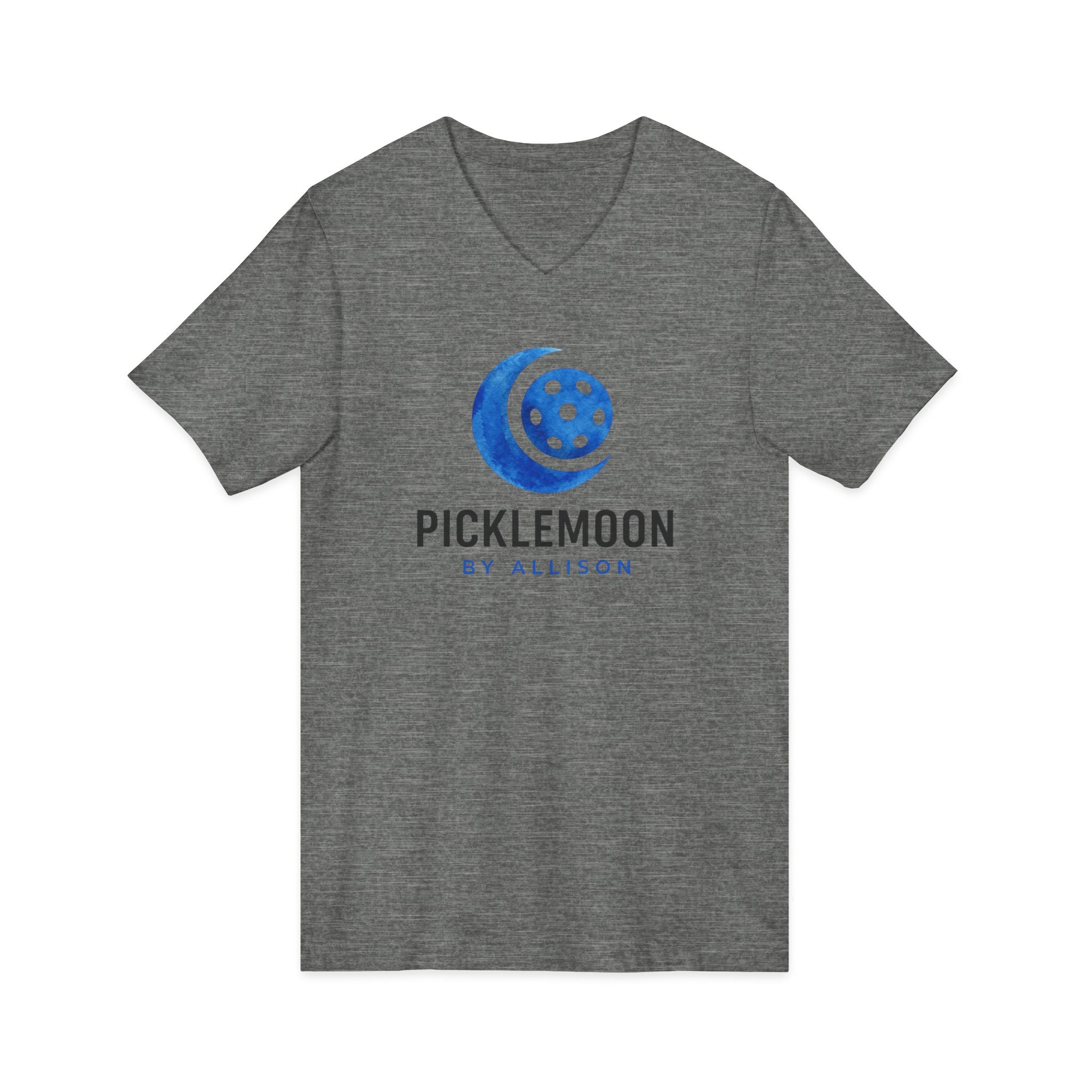 Picklemoon SWAG. Unisex, V-Neck, Short Sleeve, Graphic T-Shirt. Picklemoon by Allison.