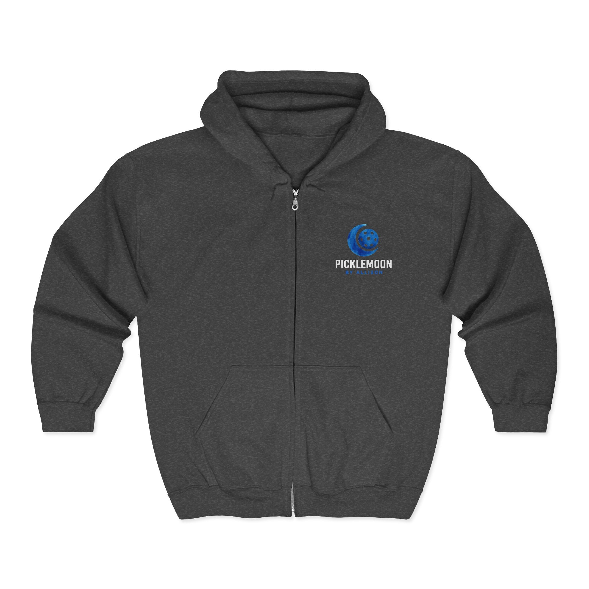 Picklemoon SWAG. Unisex Heavy Blend Full Zip Hooded Sweatshirt. Picklemoon by Allison