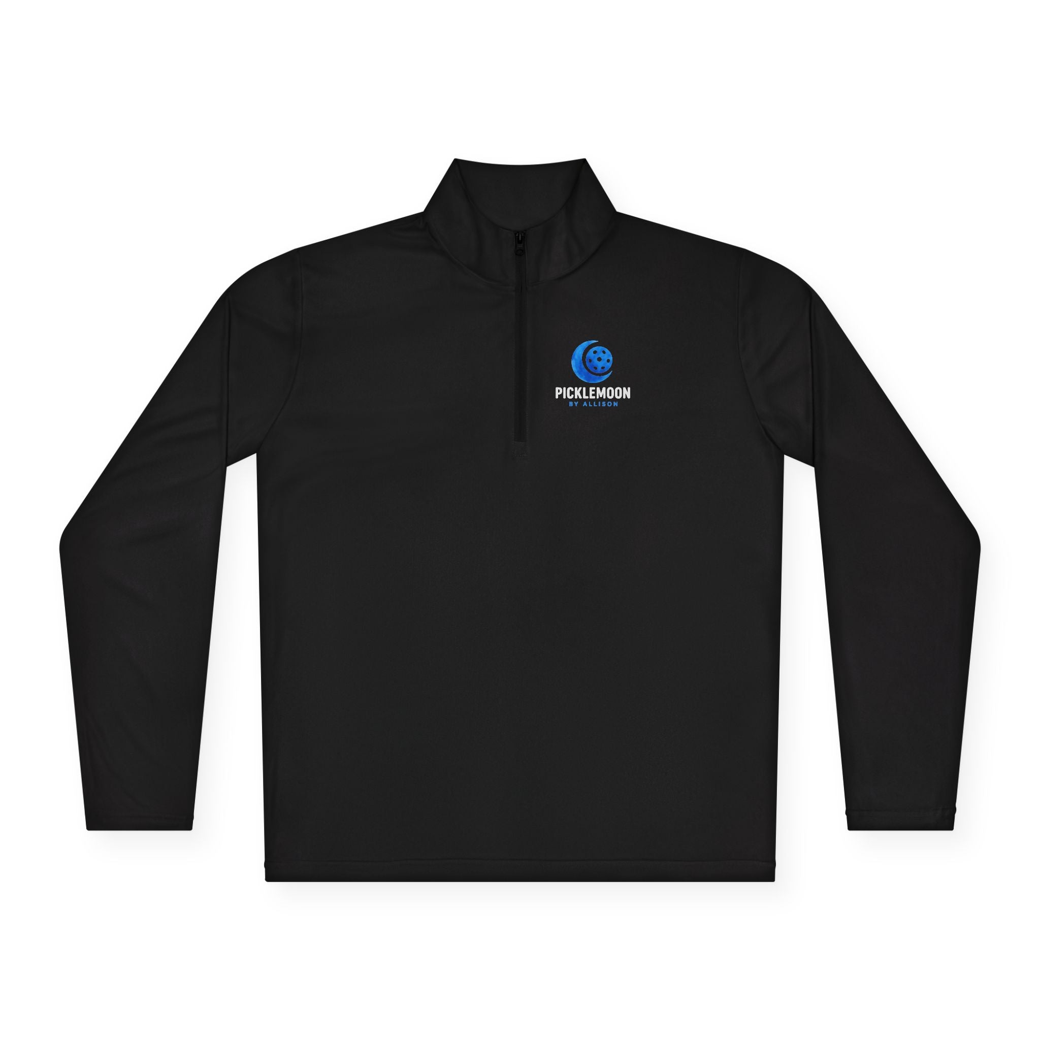 Picklemoon Signature Collection. Men's Performance Quarter-Zip Pullover.