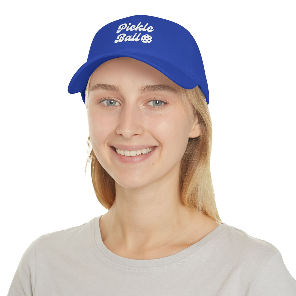 Pickleball. Low Profile Baseball Cap. Pickleball.