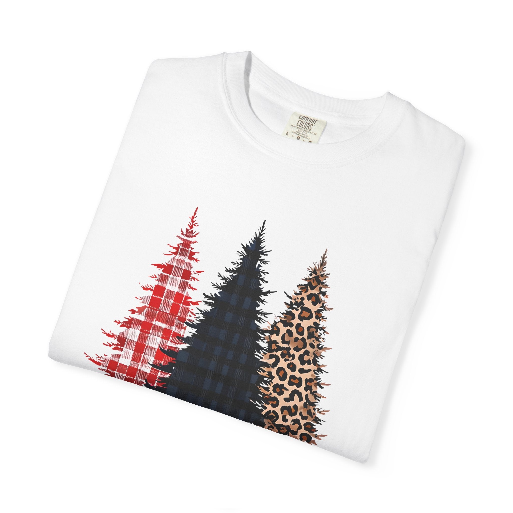 Holiday Moon. Unisex, Crew Neck, Short Sleeve, Graphic T-Shirt. Merry Christmas.