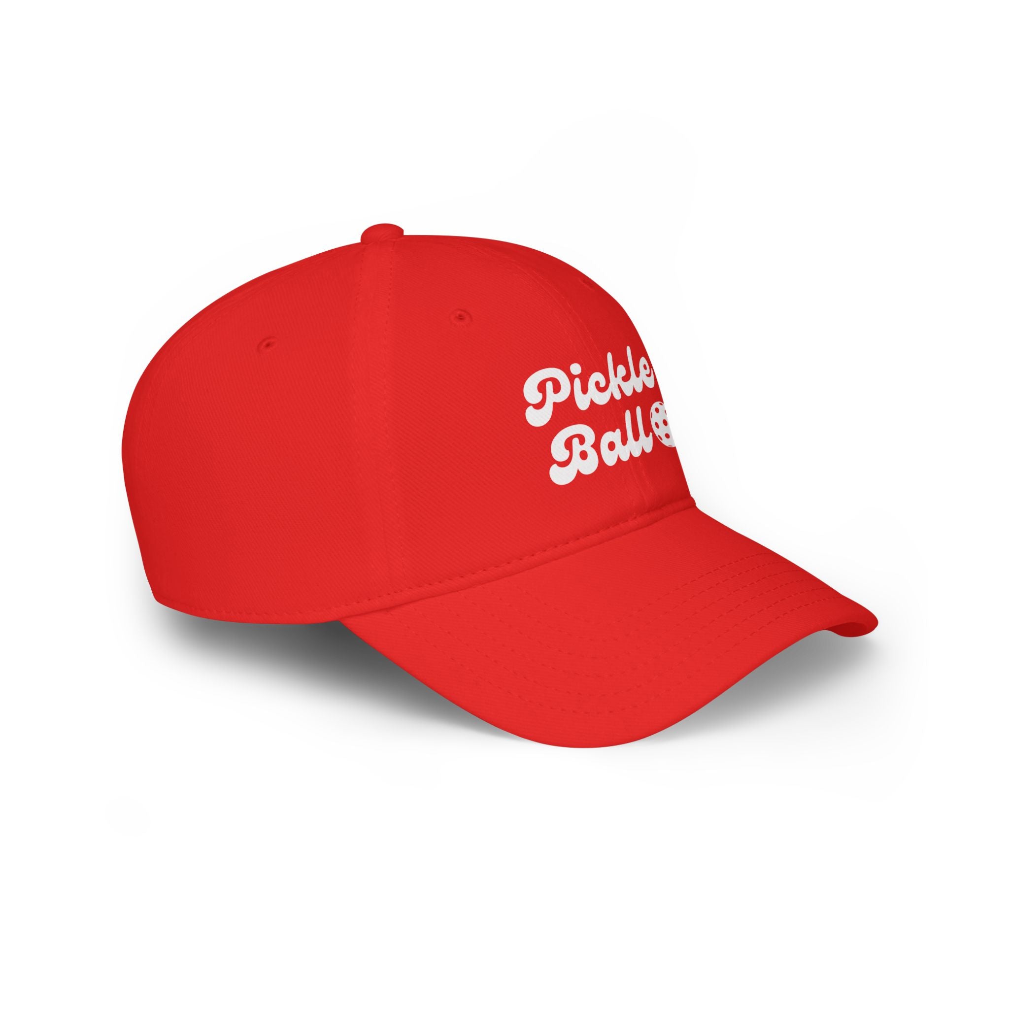 Pickleball. Low Profile Baseball Cap. Pickleball.