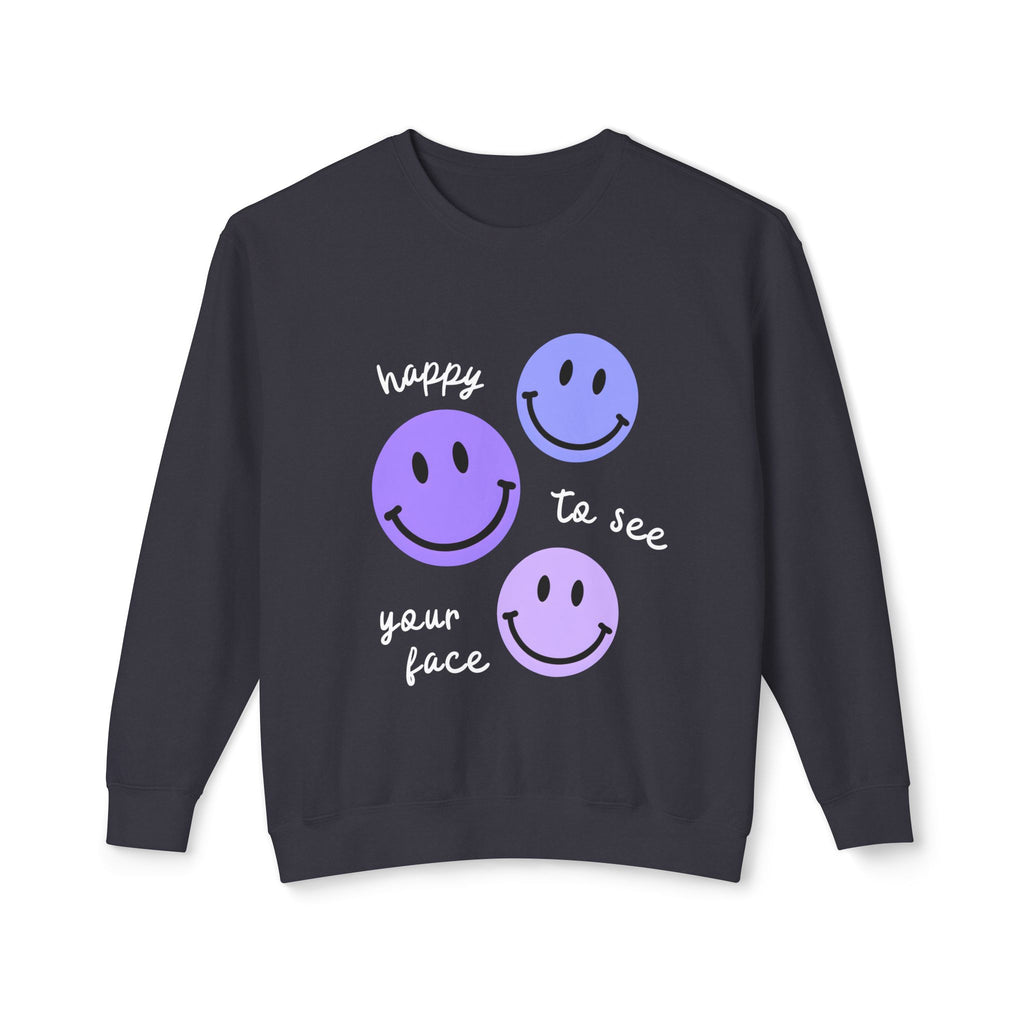Teacher Magic. Unisex, Crew Neck, Lightweight Sweatshirt. Happy Face.