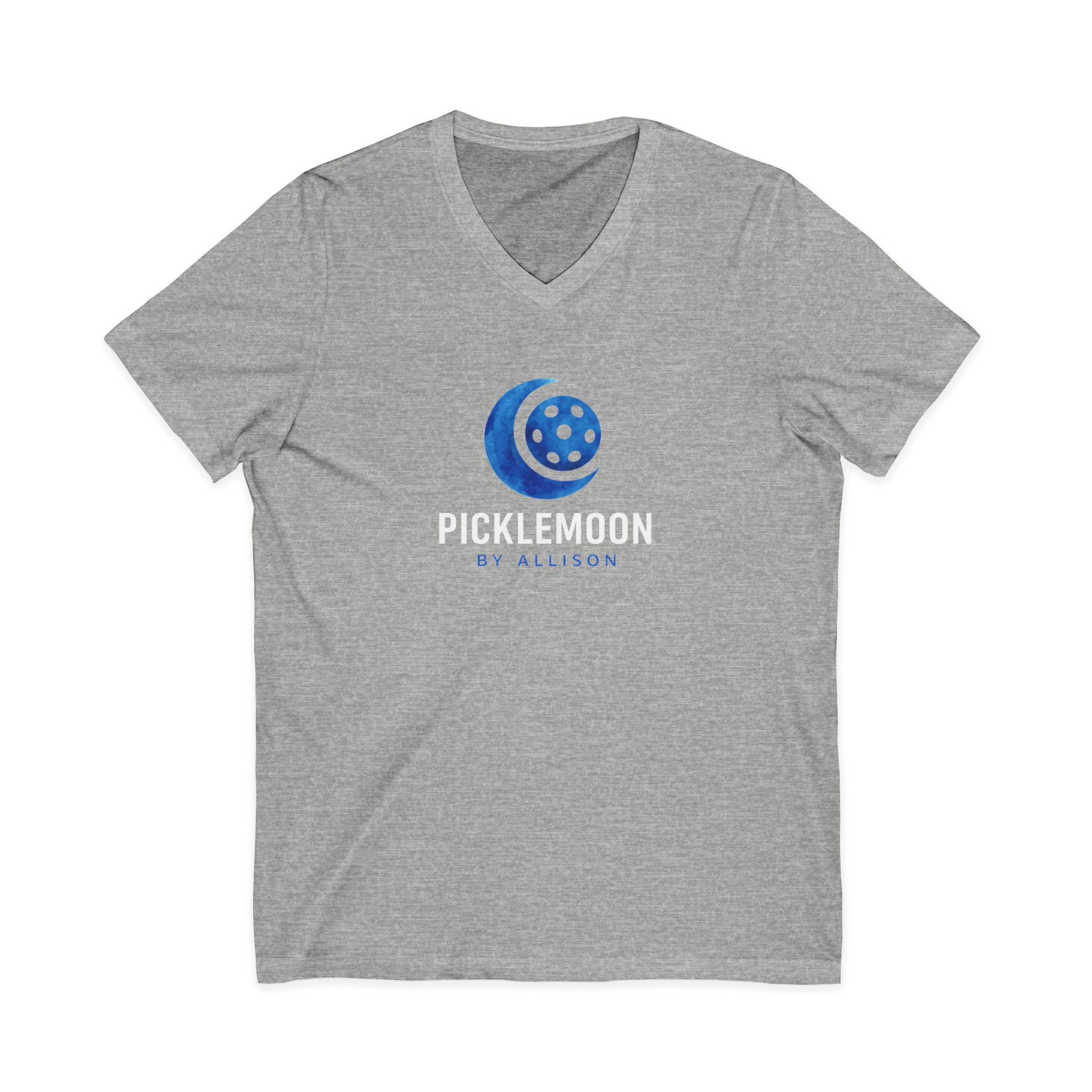 Picklemoon SWAG. Unisex, V-Neck, Short Sleeve, Graphic T-Shirt. Picklemoon by Allison.