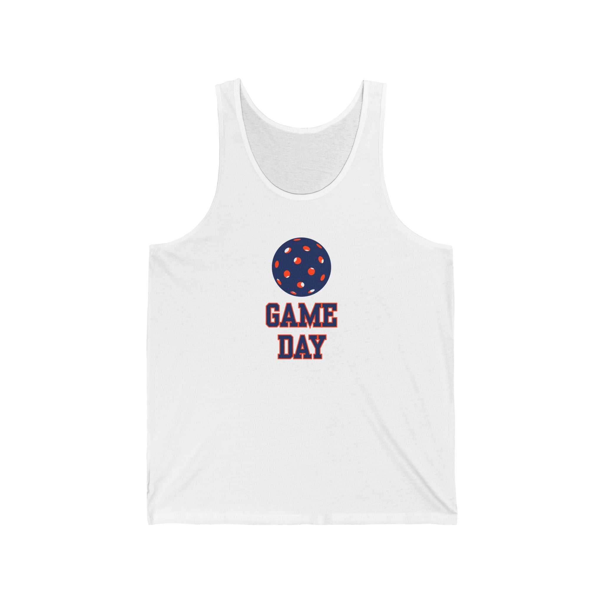 Pickleball. Unisex Jersey Tank.  Game Day.