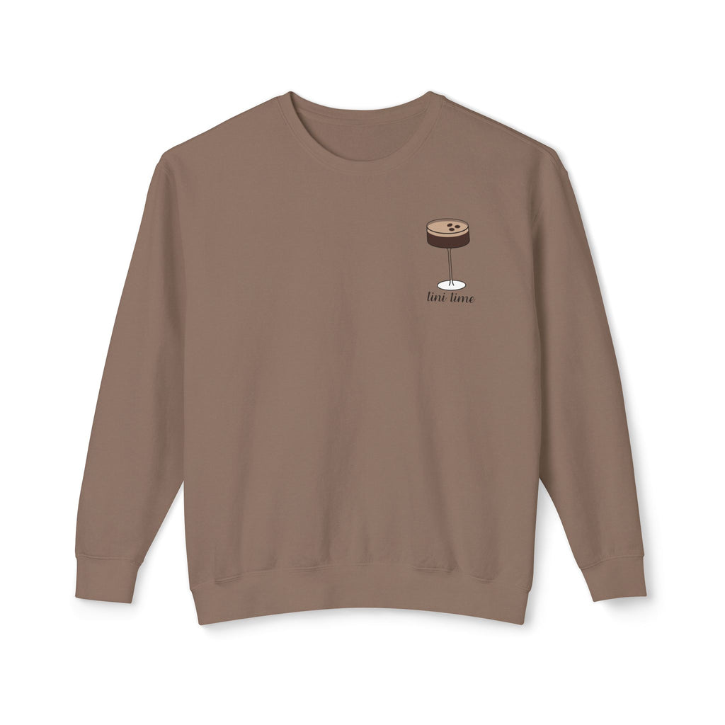 Moonlight Mixers.  Unisex, Crew Neck, Lightweight, Graphic Sweatshirt. Tini Time.