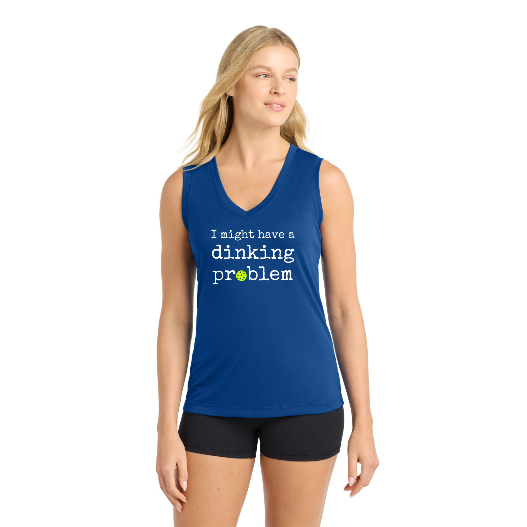 A New Pickleball Dryfit. Ladies Athletic Tank – Lightweight Pickleball Performance Top | Sleeveless Activewear