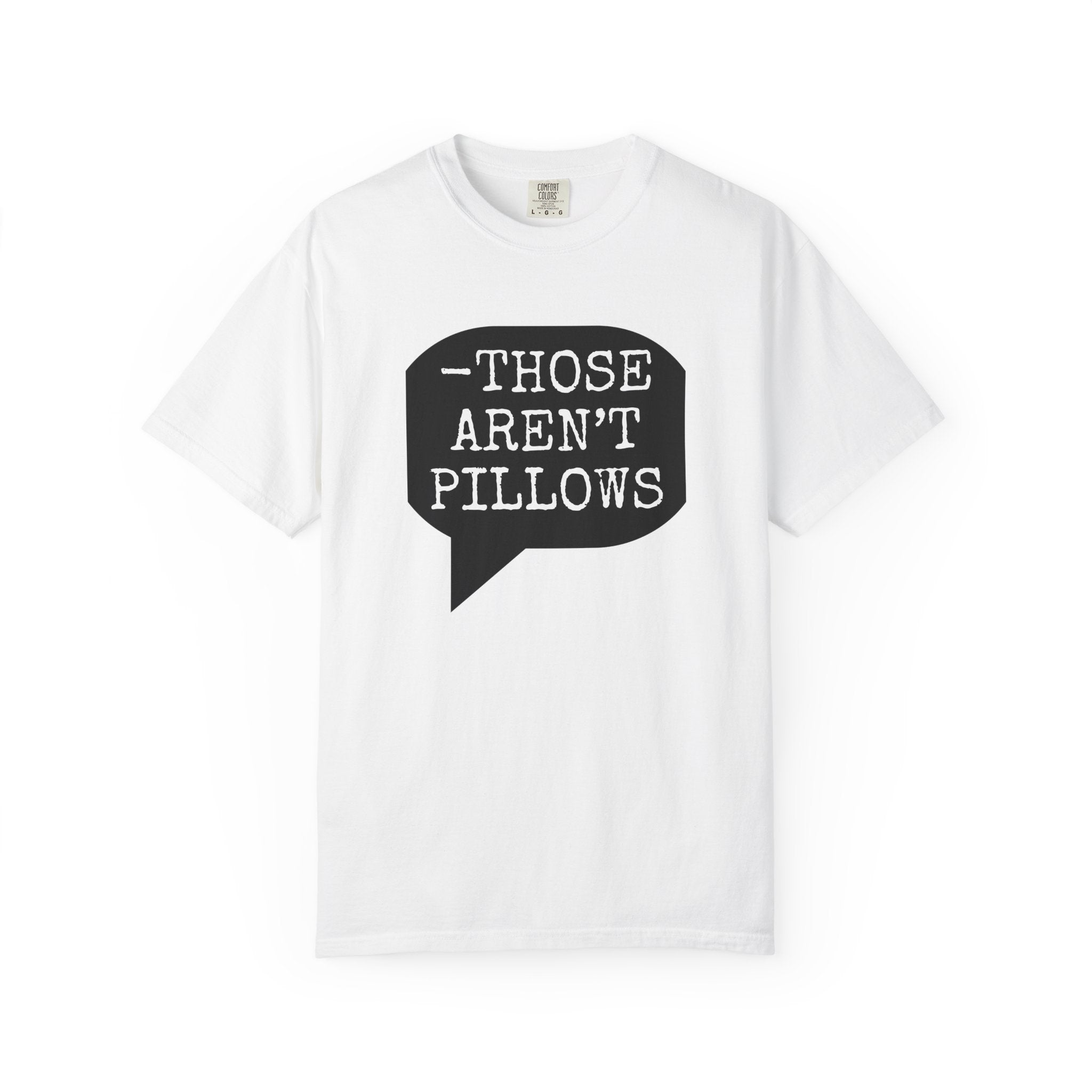 Holiday Moon. Unisex, Crew Neck, Short Sleeve, Graphic T-Shirt. Those Aren't Pillows.