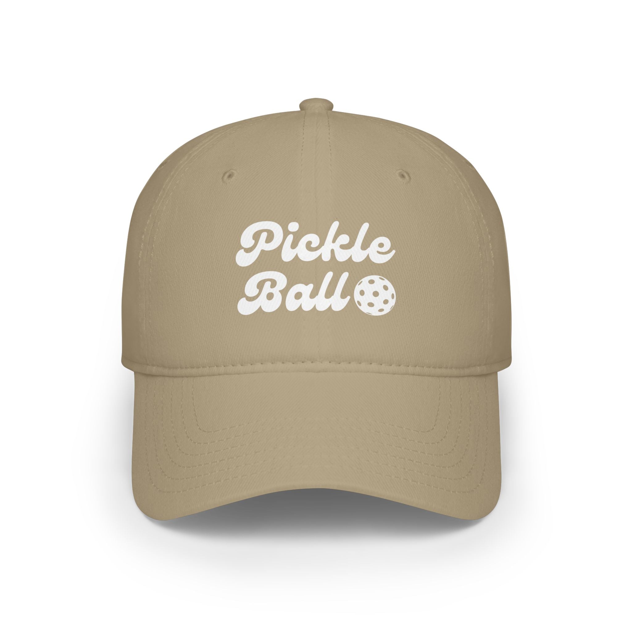 Pickleball. Low Profile Baseball Cap. Pickleball.