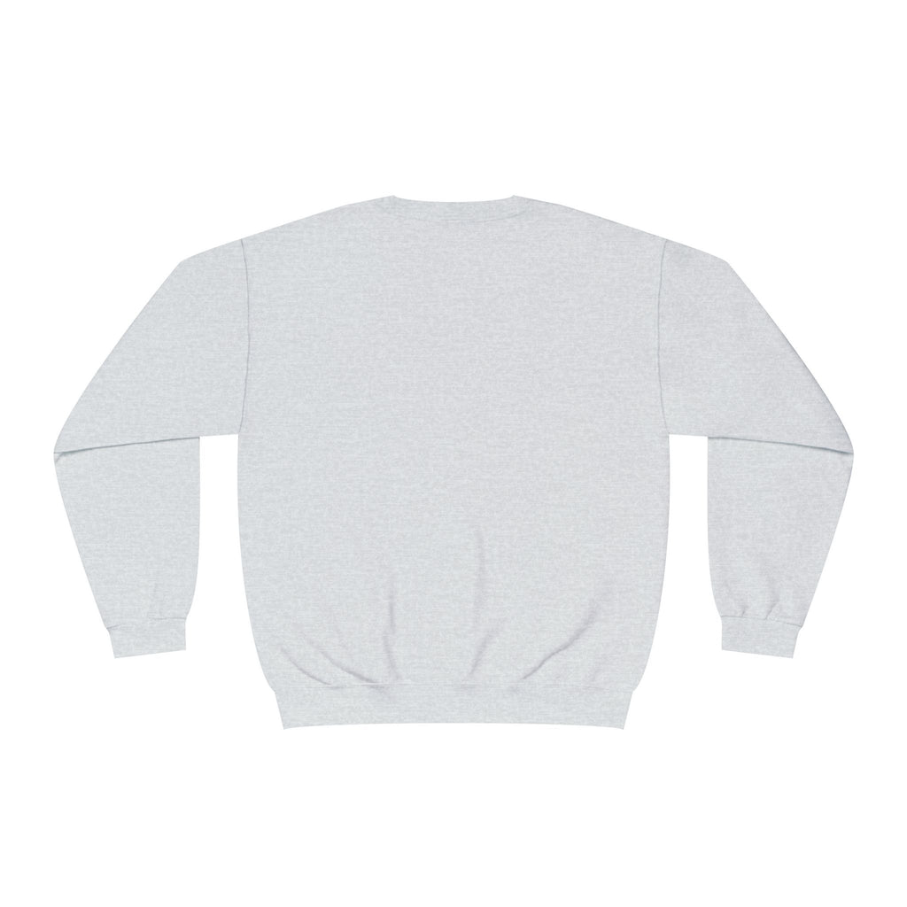 Lucky Moon.  Ladies, Crew Neck, Medium-Heavy NuBlend fleece/cotton, Graphic Sweatshirt. Lucky Collegiate.