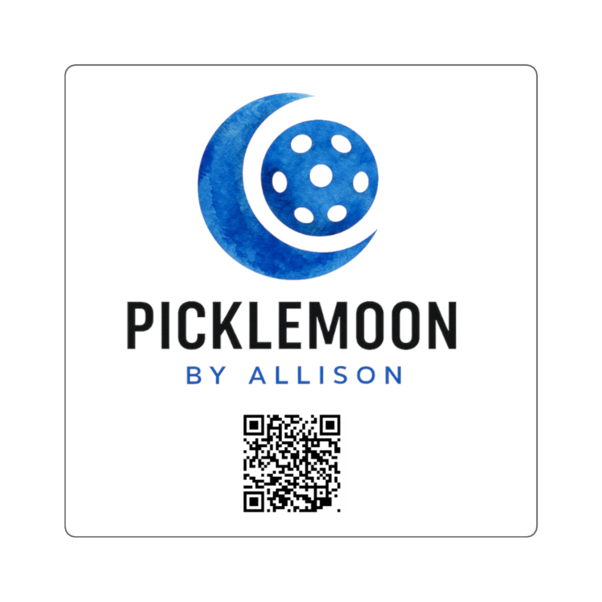 Picklemoon SWAG. Picklemoon by Allison Brand Square Stickers.