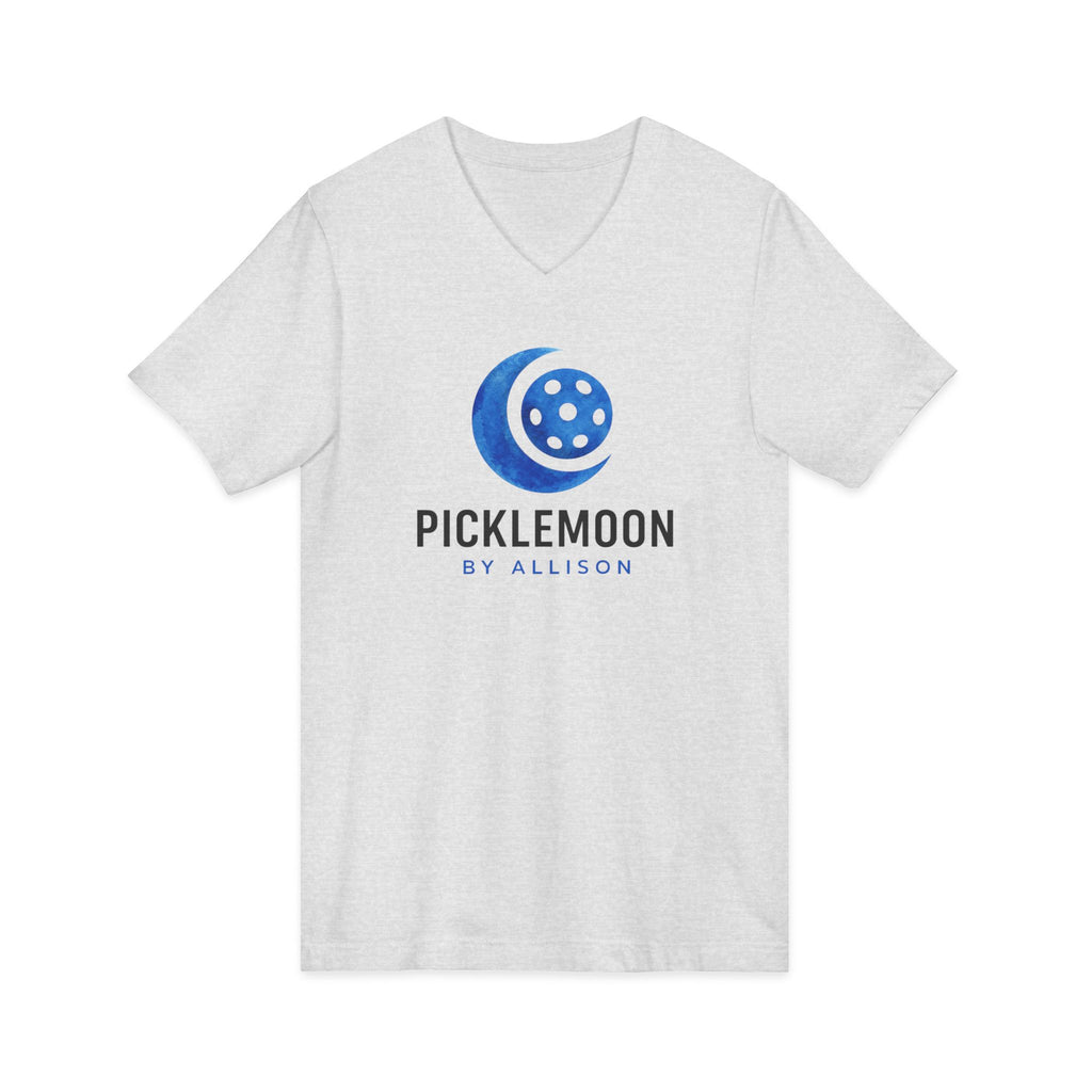 Picklemoon SWAG. Unisex, V-Neck, Short Sleeve, Graphic T-Shirt. Picklemoon by Allison.