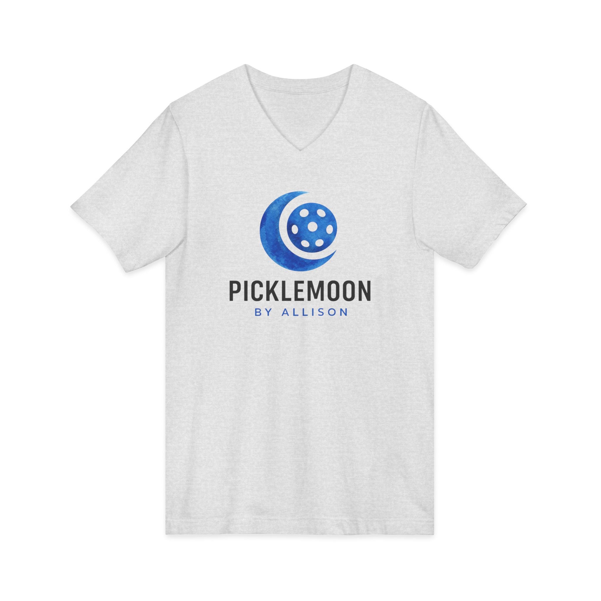 Picklemoon SWAG. Unisex, V-Neck, Short Sleeve, Graphic T-Shirt. Picklemoon by Allison.