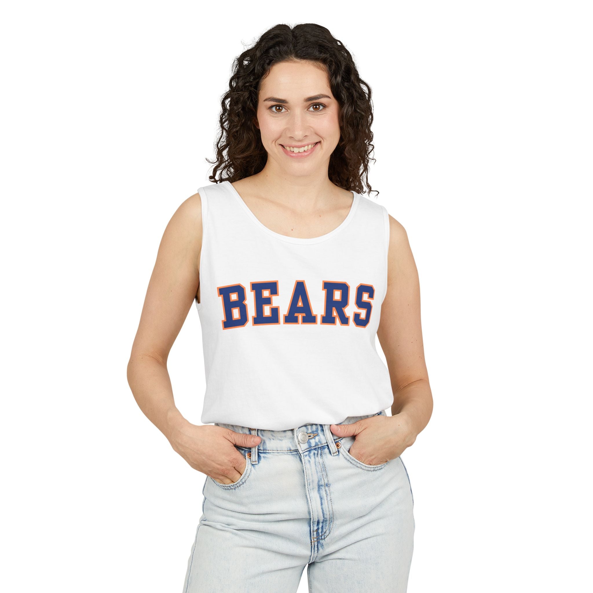 Sporty Soul. Unisex, Lightweight, Cotton, Graphic Tank. Bears.
