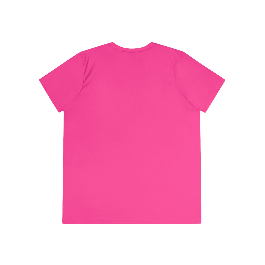 A New Pickleball Dryfit. Ladies, short sleeve, crew neck, moisture wicking fabric, graphic tee. Introverted But Will Talk About Pickleball.