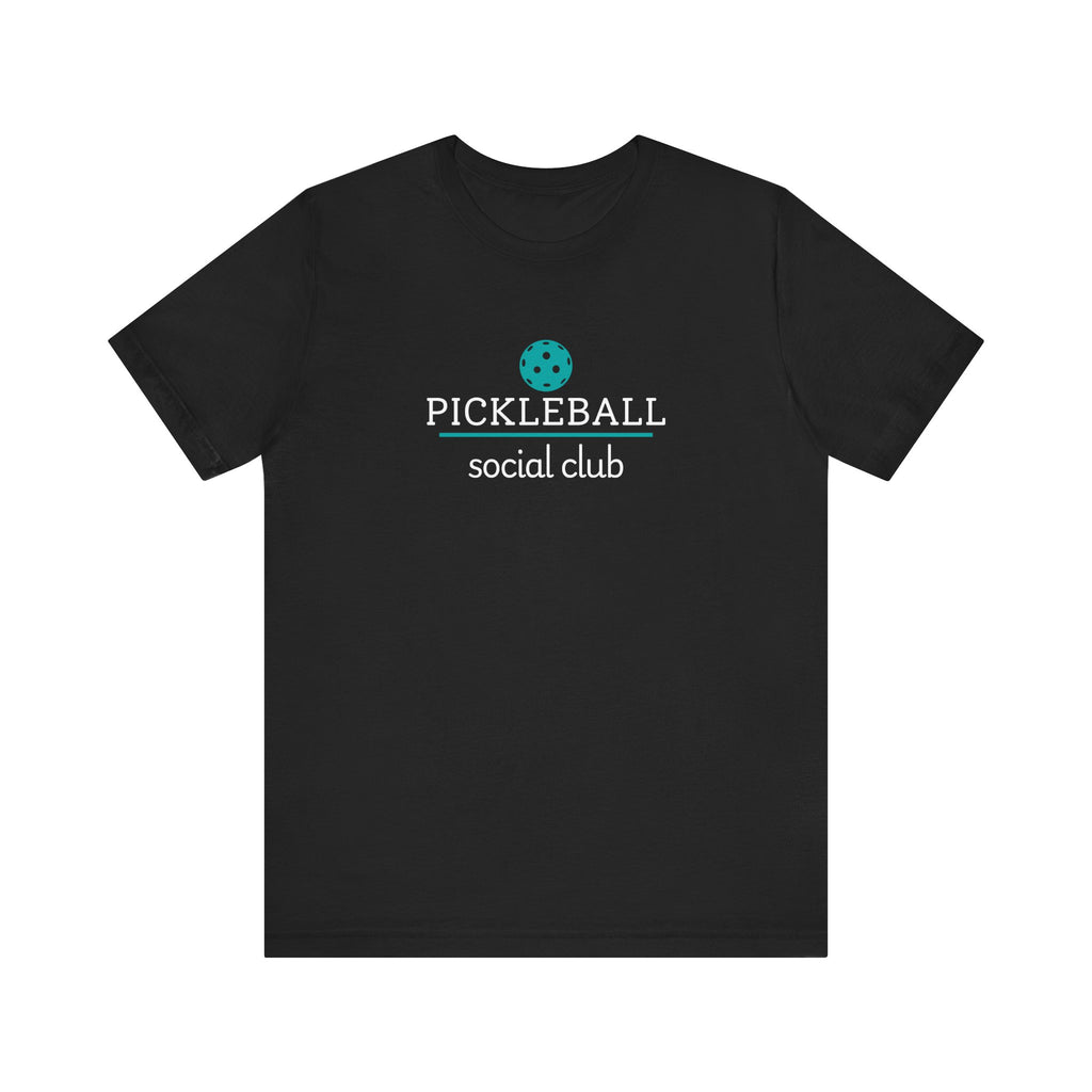 Pickleball. Unisex, Crew Neck, Short Sleeve, Graphic T-Shirt. Pickleball Social Club.