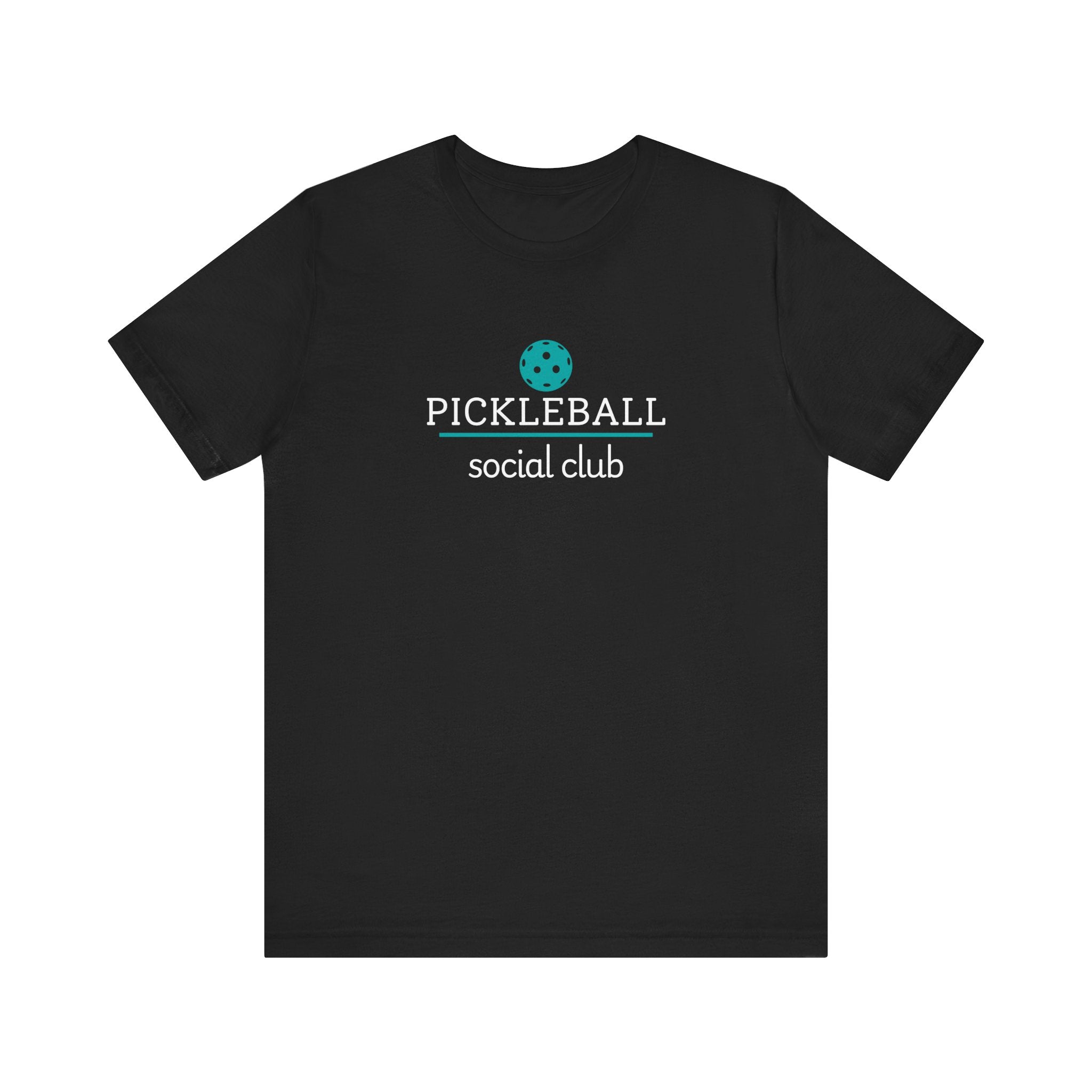 Pickleball. Unisex, Crew Neck, Short Sleeve, Graphic T-Shirt. Pickleball Social Club.