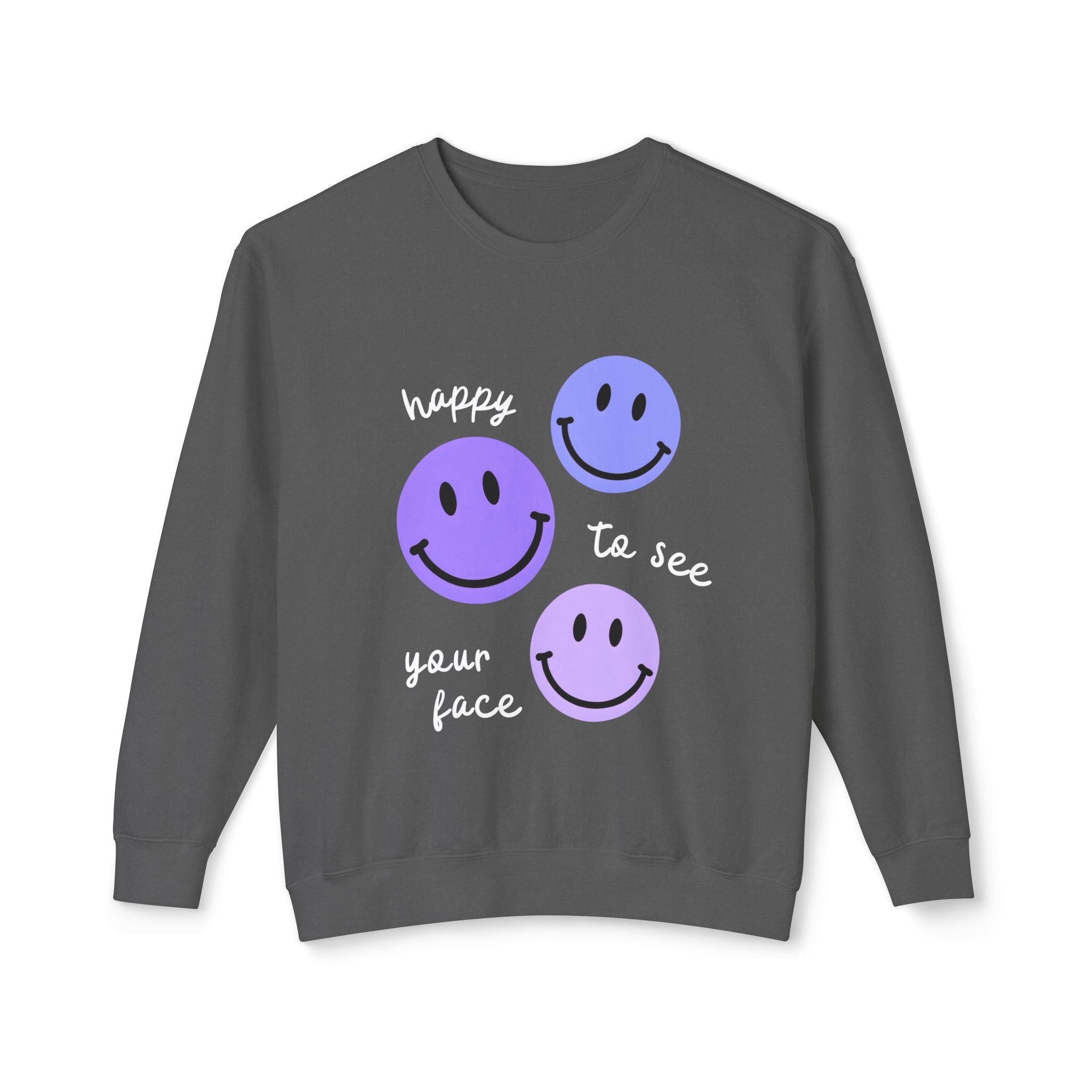 Teacher Magic. Unisex, Crew Neck, Lightweight Sweatshirt. Happy Face.