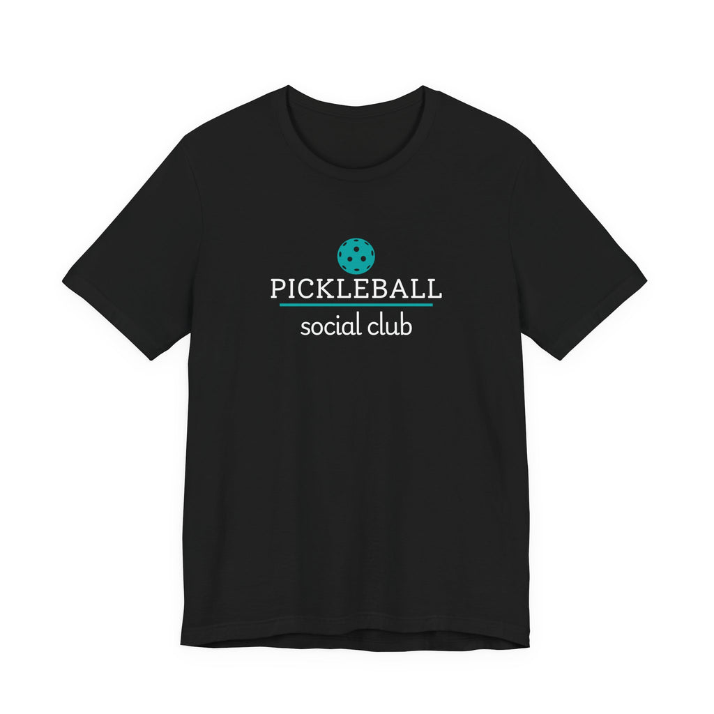 Pickleball. Unisex, Crew Neck, Short Sleeve, Graphic T-Shirt. Pickleball Social Club.
