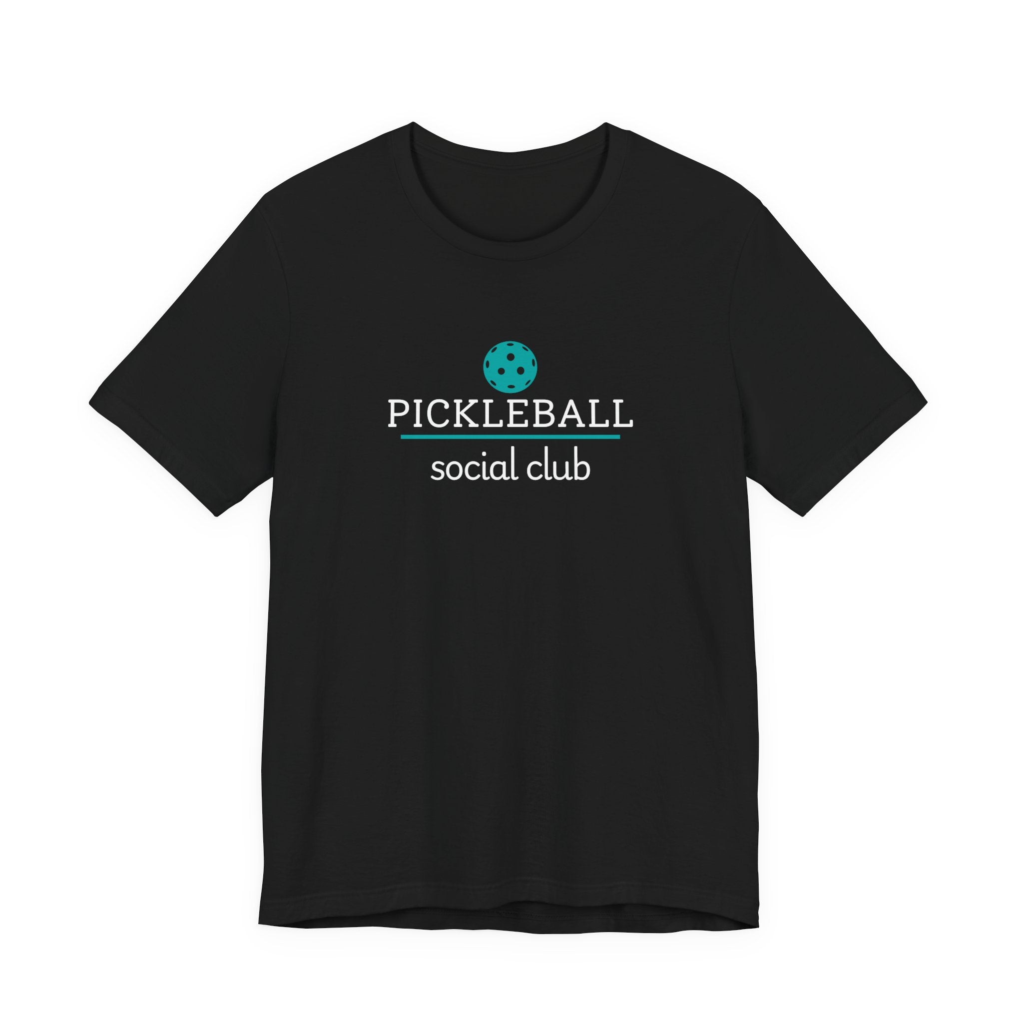 Pickleball. Unisex, Crew Neck, Short Sleeve, Graphic T-Shirt. Pickleball Social Club.