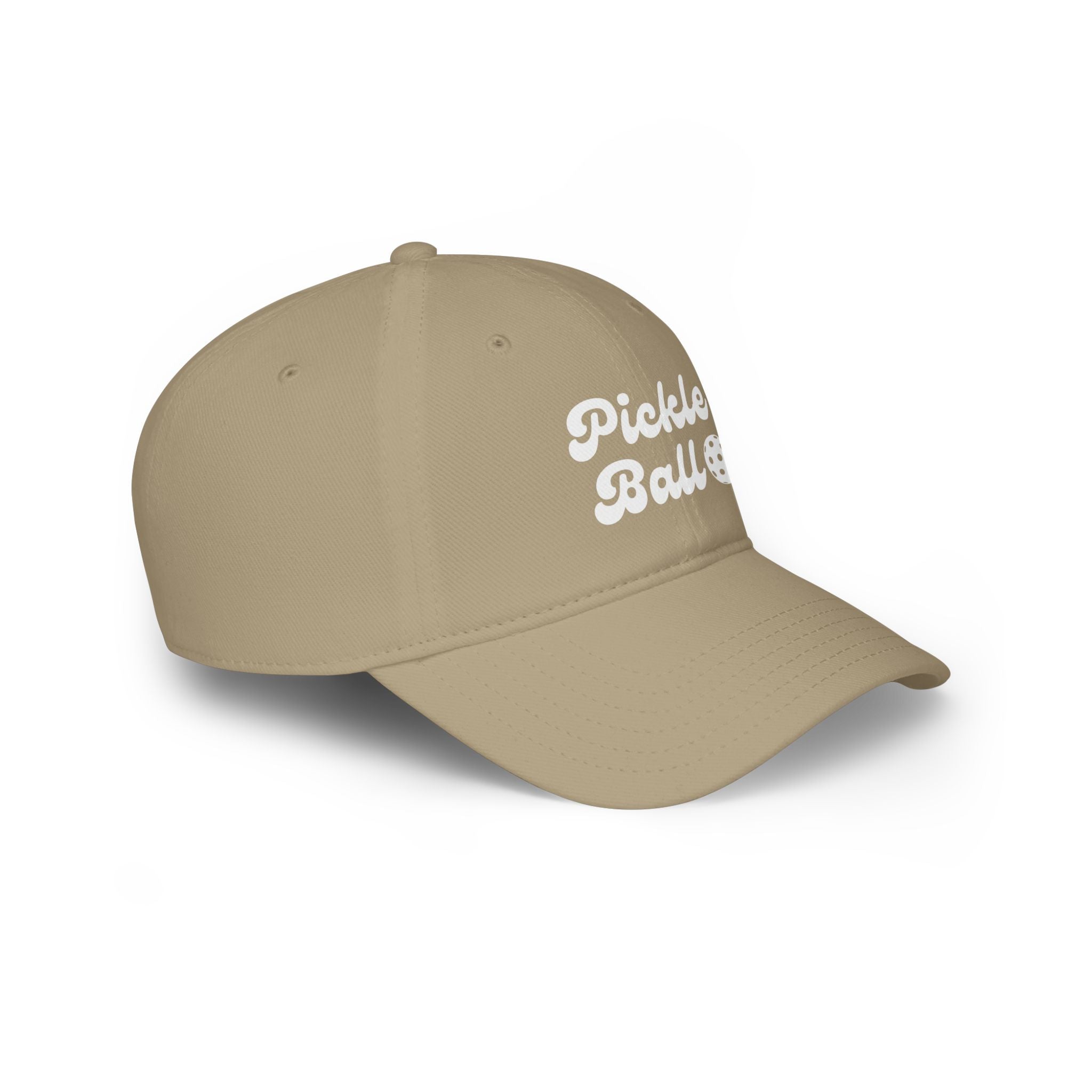 Pickleball. Low Profile Baseball Cap. Pickleball.